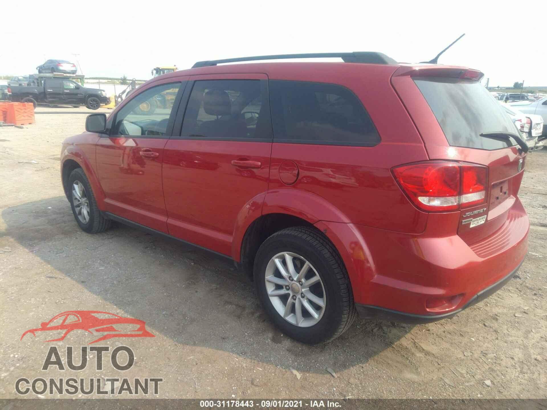 DODGE JOURNEY 2016 - 3C4PDDBG5GT226715