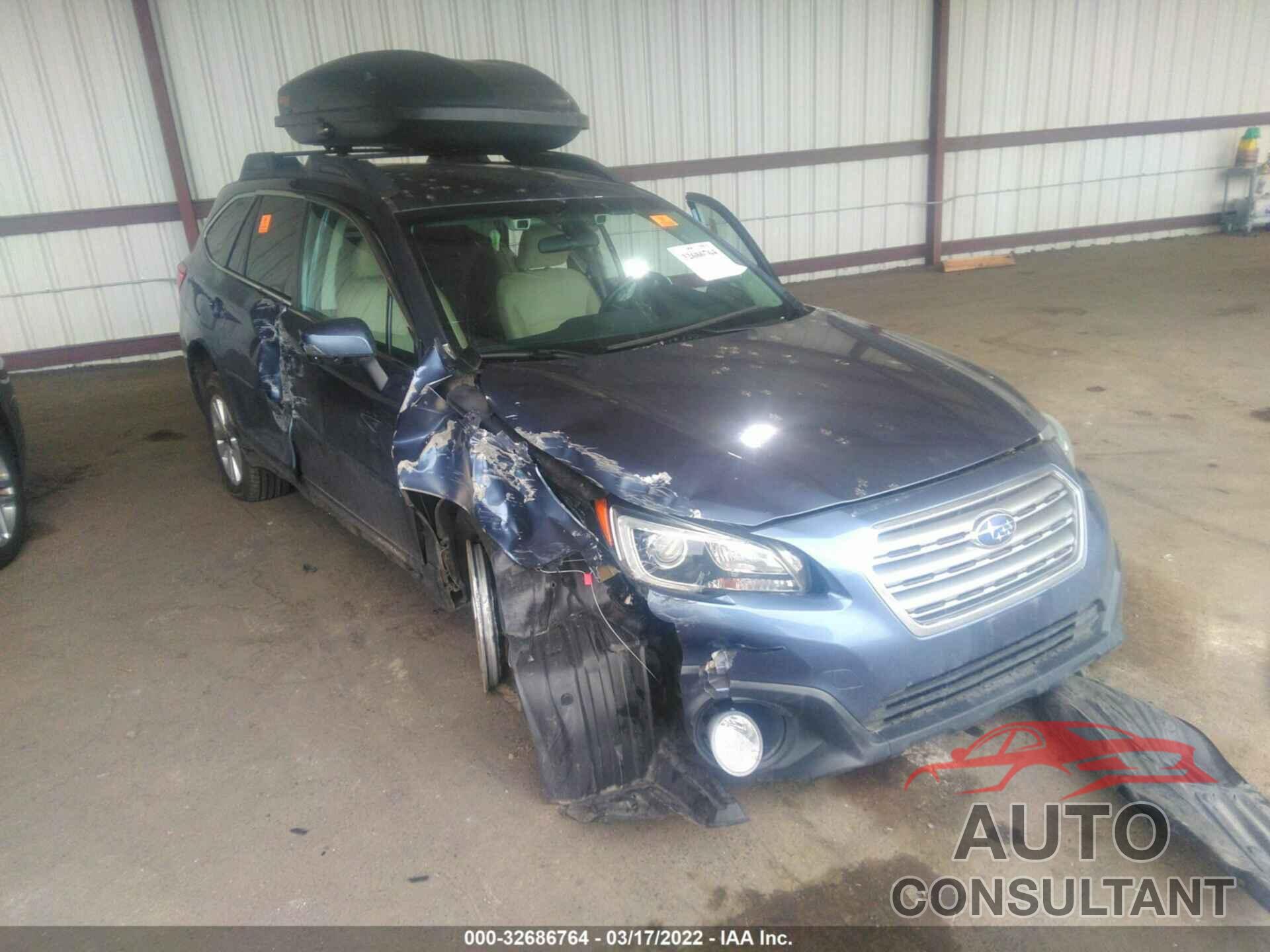 SUBARU OUTBACK 2016 - 4S4BSAFC8G3240105