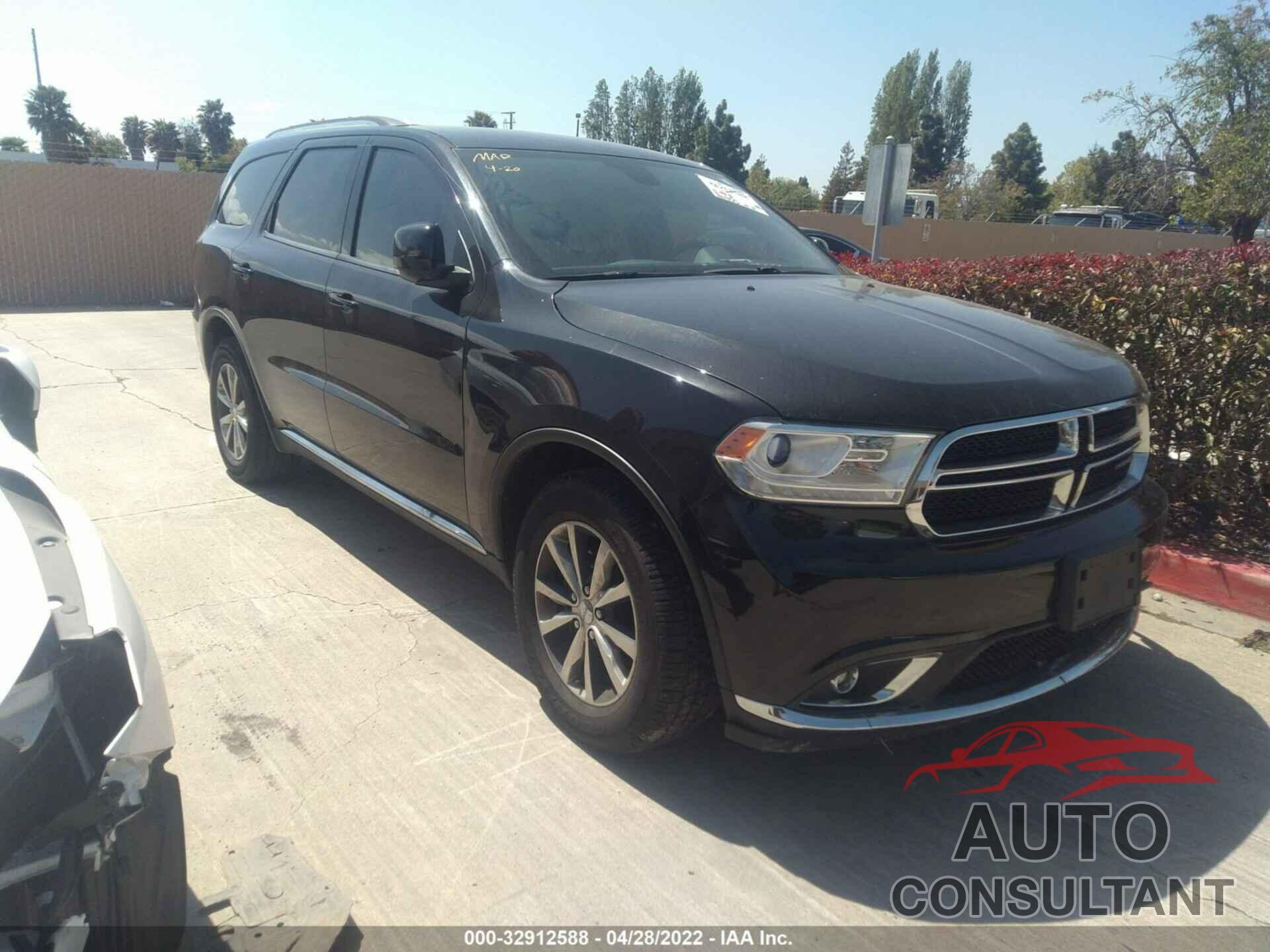 DODGE DURANGO 2016 - 1C4RDHDG7GC308275