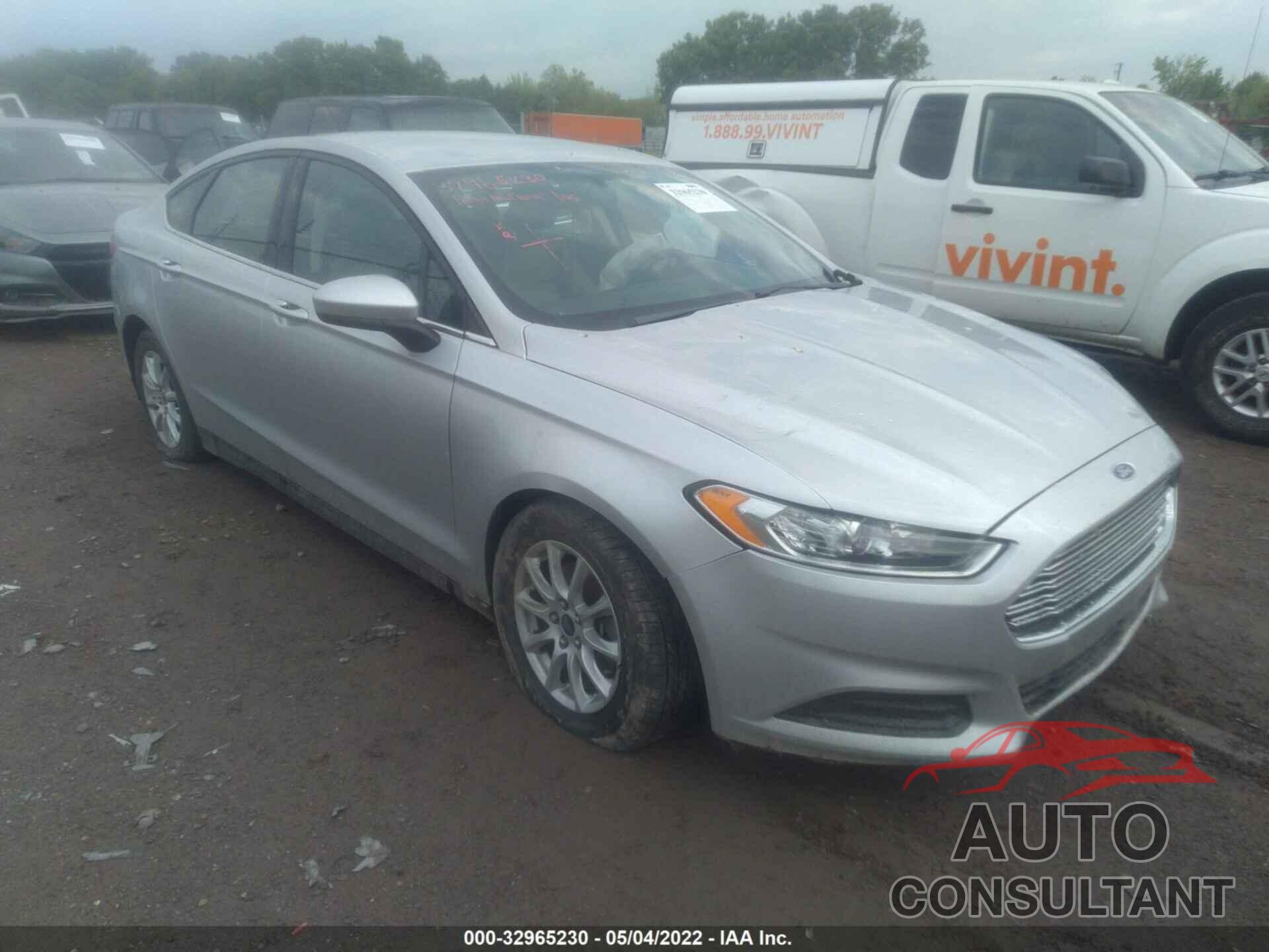 FORD FUSION 2016 - 1FA6P0G72G5133385