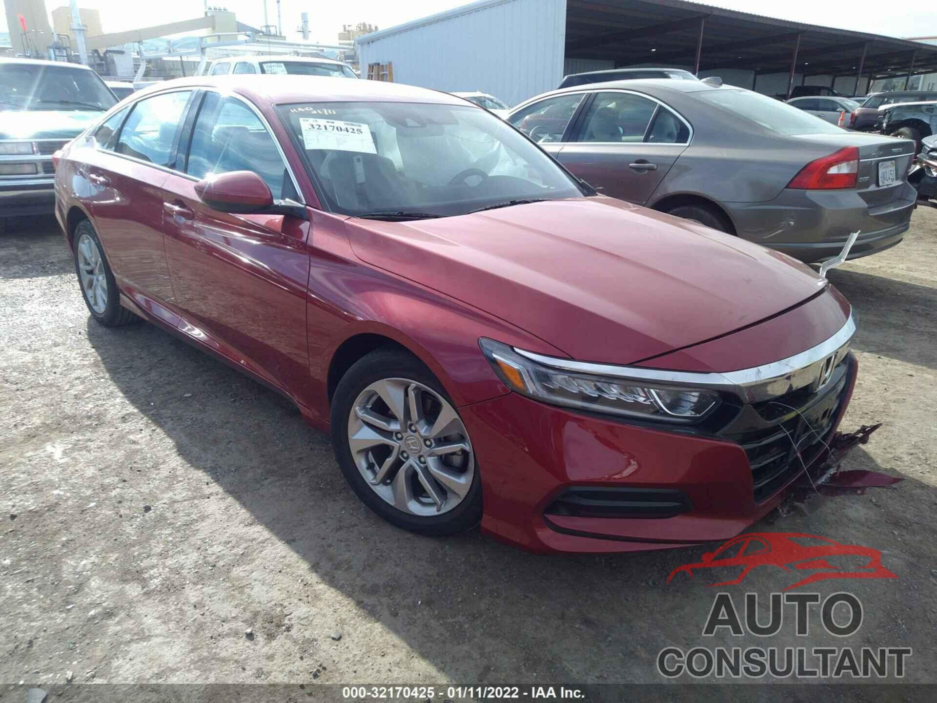 HONDA ACCORD SEDAN 2019 - 1HGCV1F10KA082444