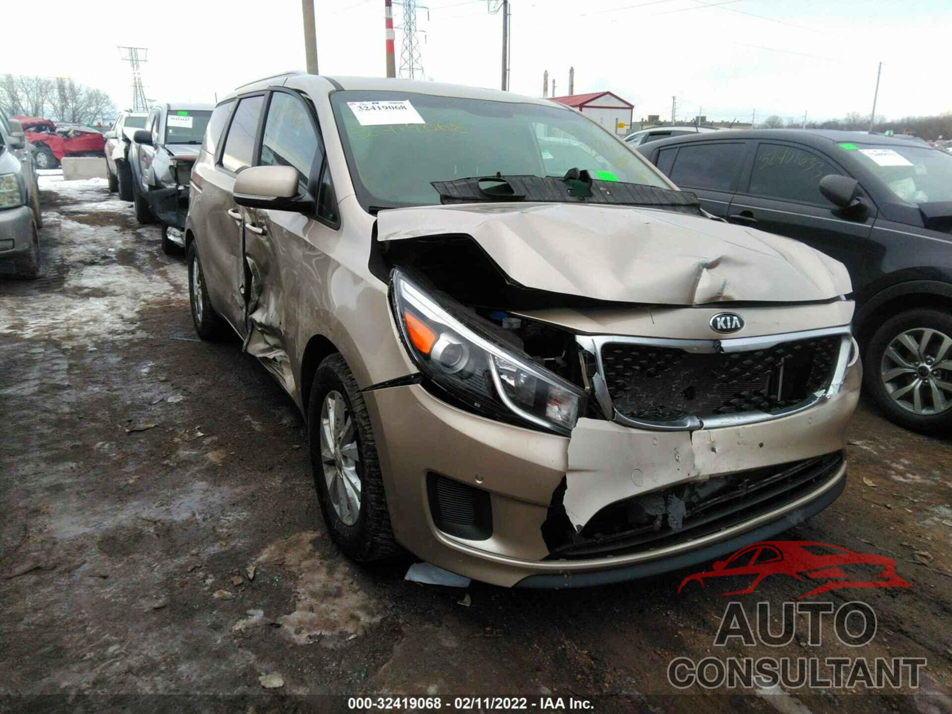 KIA SEDONA 2017 - KNDMB5C16H6239204