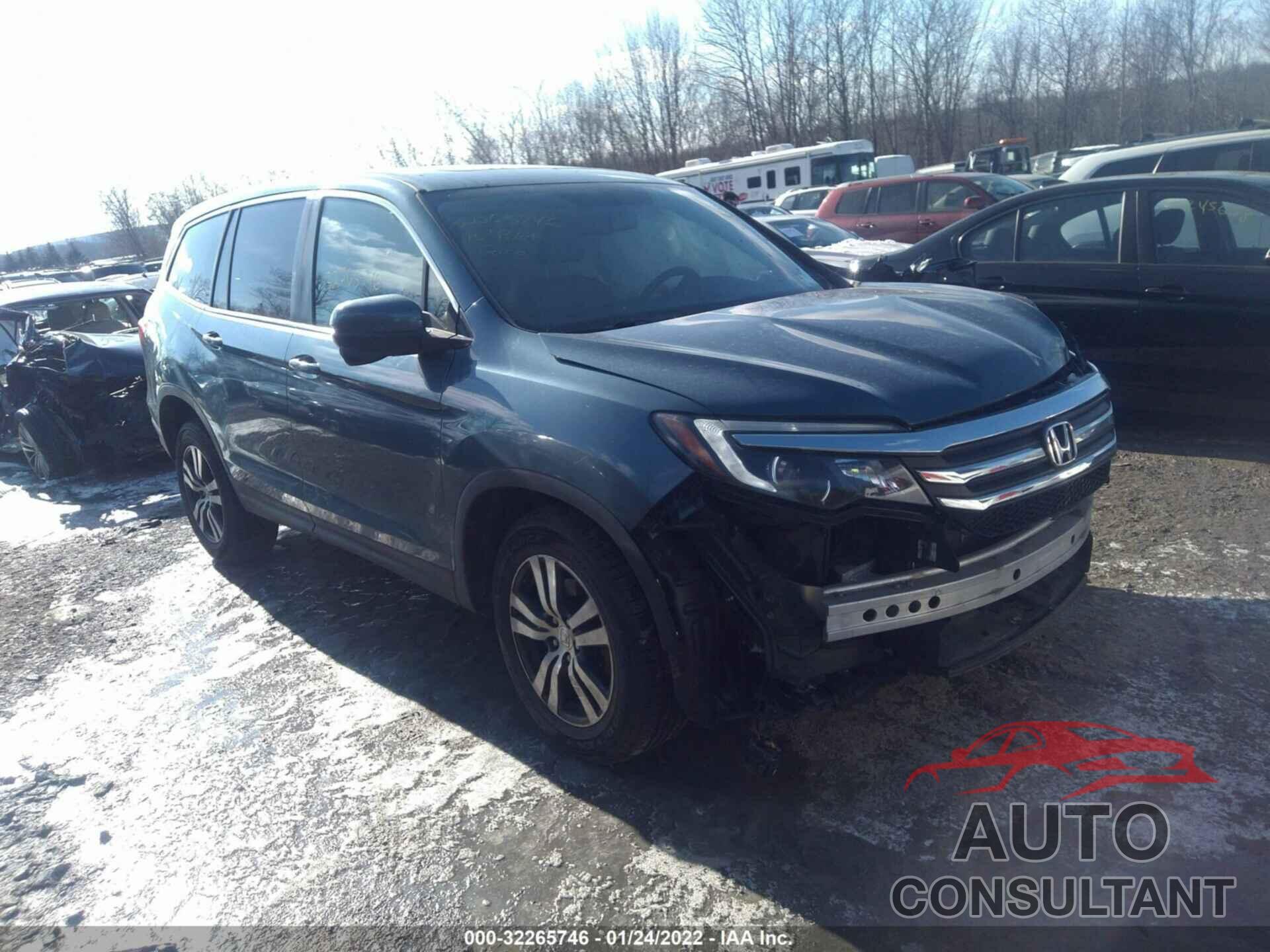 HONDA PILOT 2016 - 5FNYF6H7XGB045710