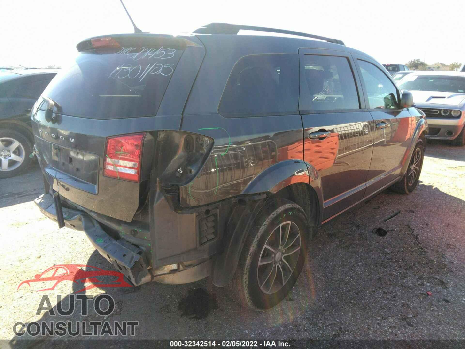 DODGE JOURNEY 2017 - 3C4PDCAB6HT577232