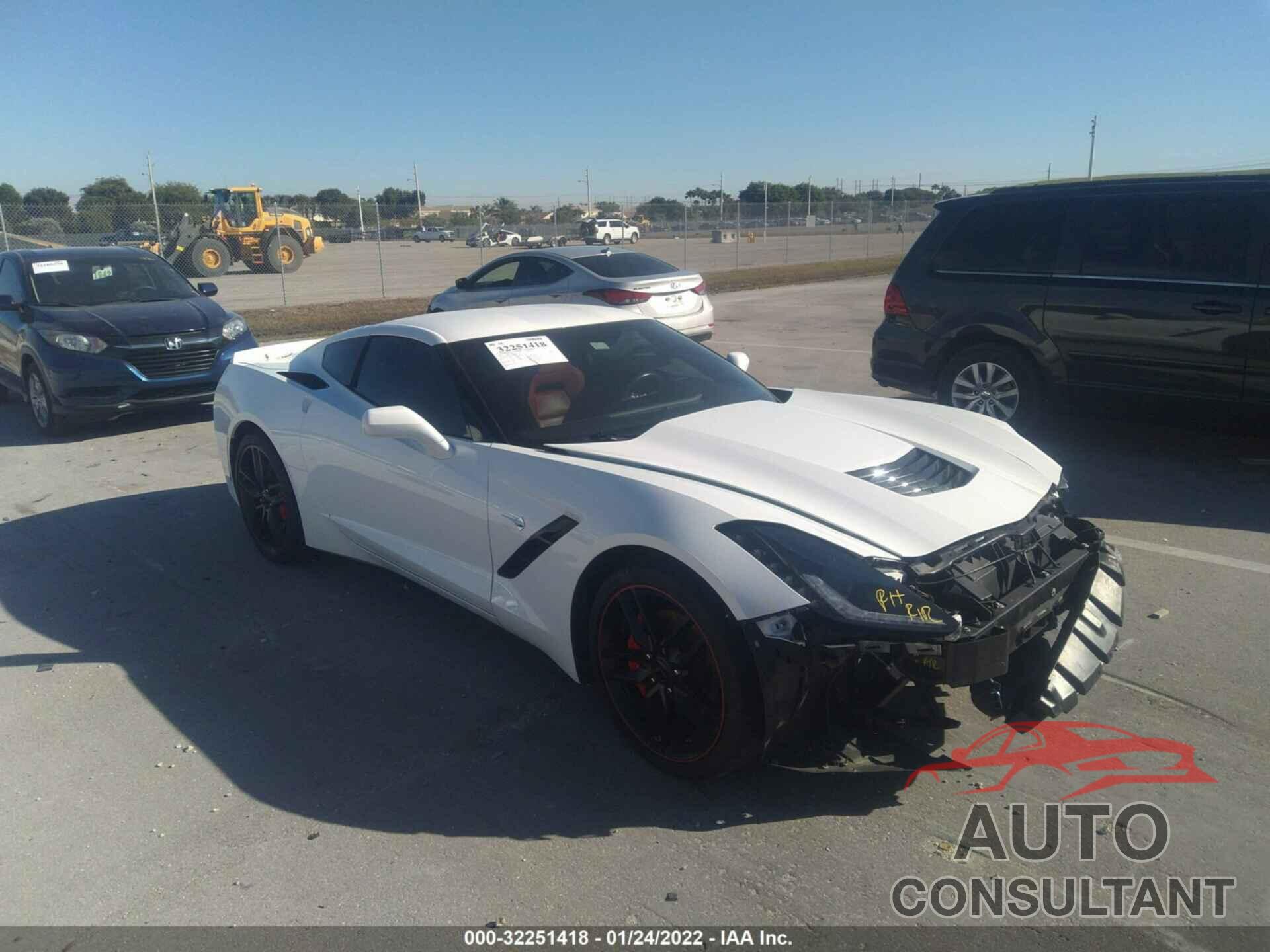 CHEVROLET CORVETTE 2019 - 1G1YB2D76K5109903