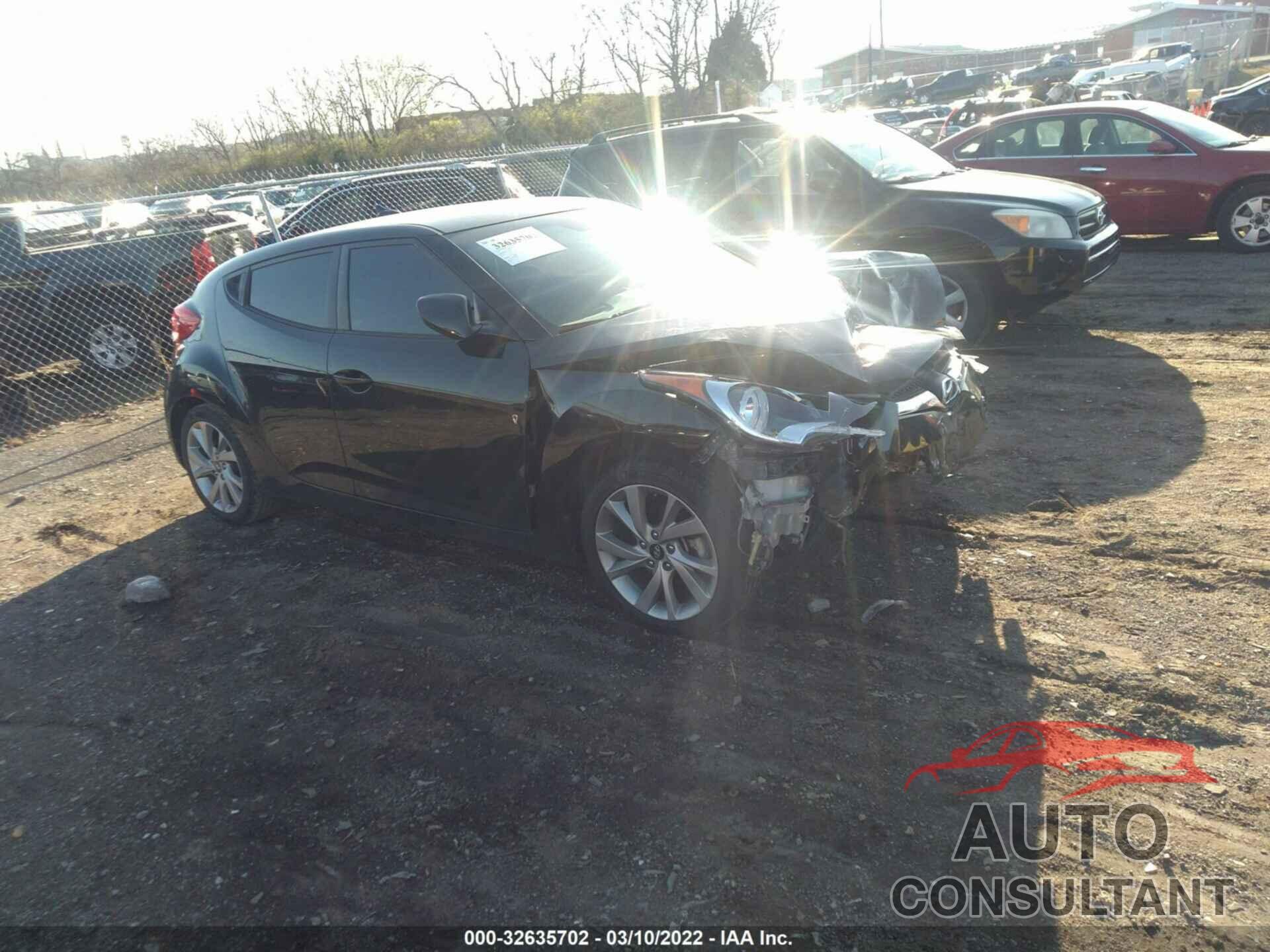 HYUNDAI VELOSTER 2016 - KMHTC6AD6GU265707