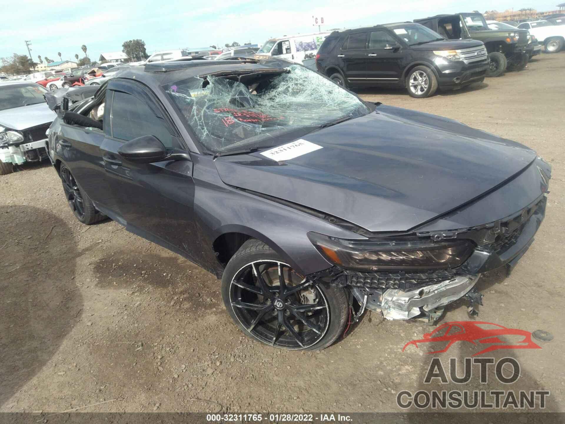 HONDA ACCORD SEDAN 2018 - 1HGCV2E39JA046727