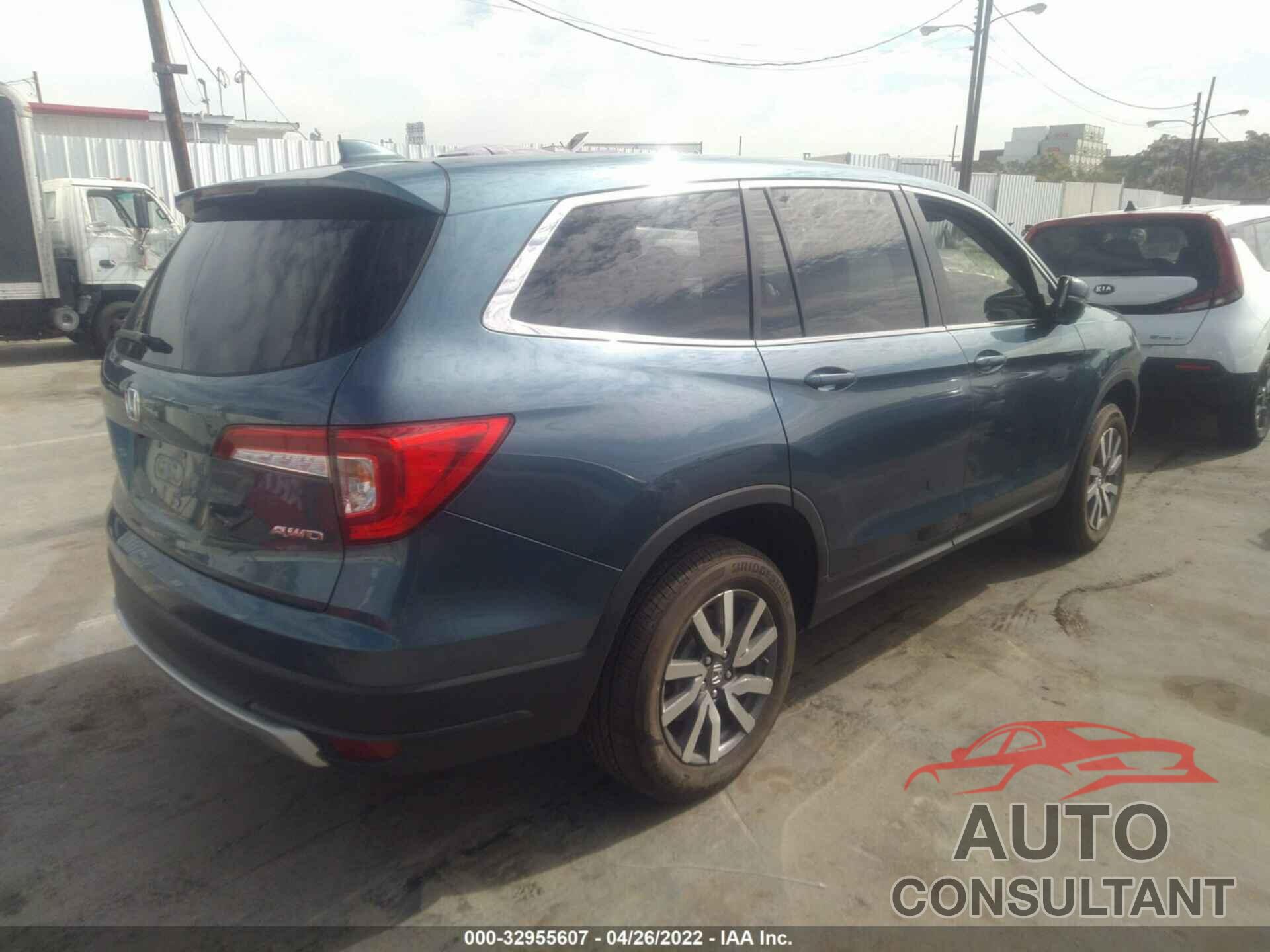 HONDA PILOT 2021 - 5FNYF6H34MB036400