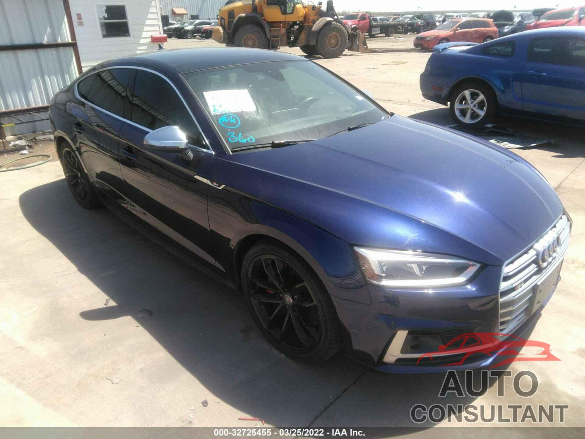 AUDI S5 SPORTBACK 2018 - WAUC4CF56JA066051