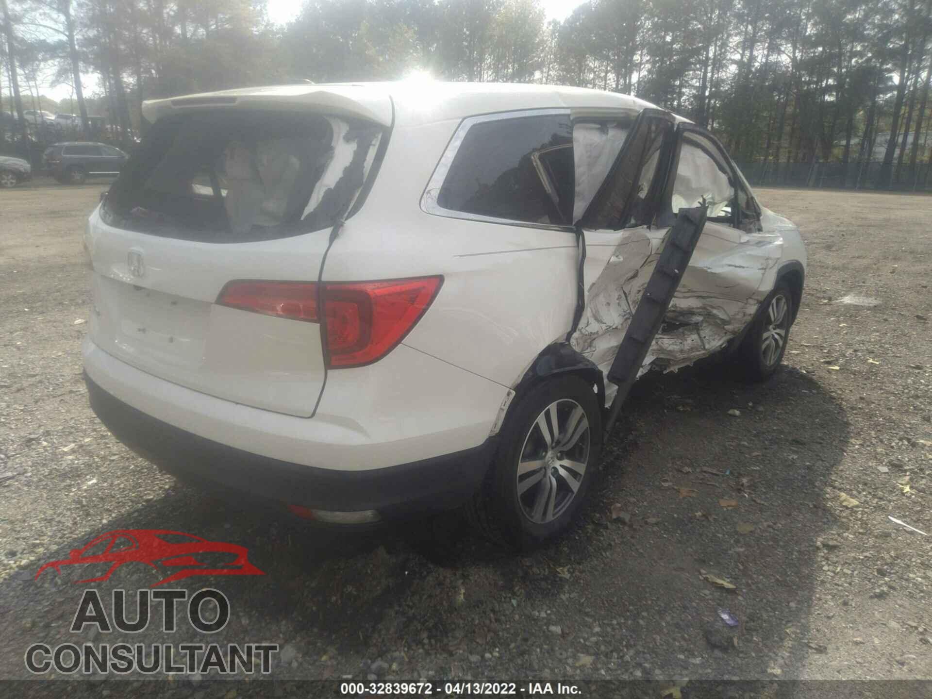 HONDA PILOT 2018 - 5FNYF5H32JB024087