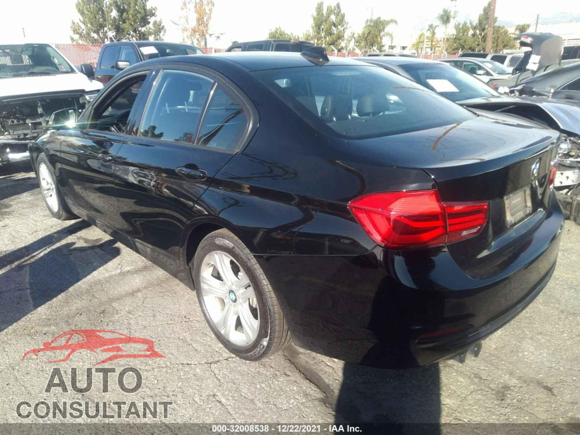 BMW 3 SERIES 2016 - WBA8E9G5XGNU29277