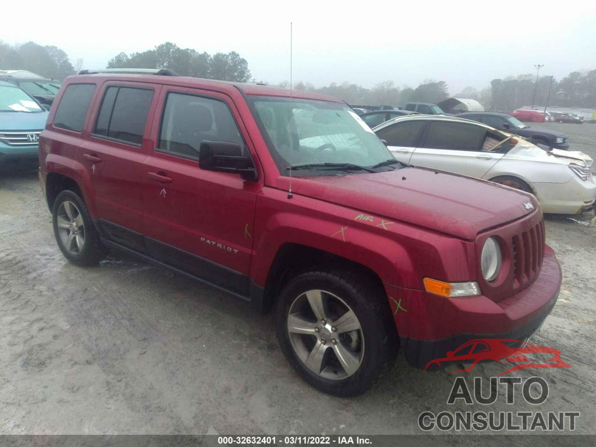 JEEP PATRIOT 2016 - 1C4NJPFA3GD777206