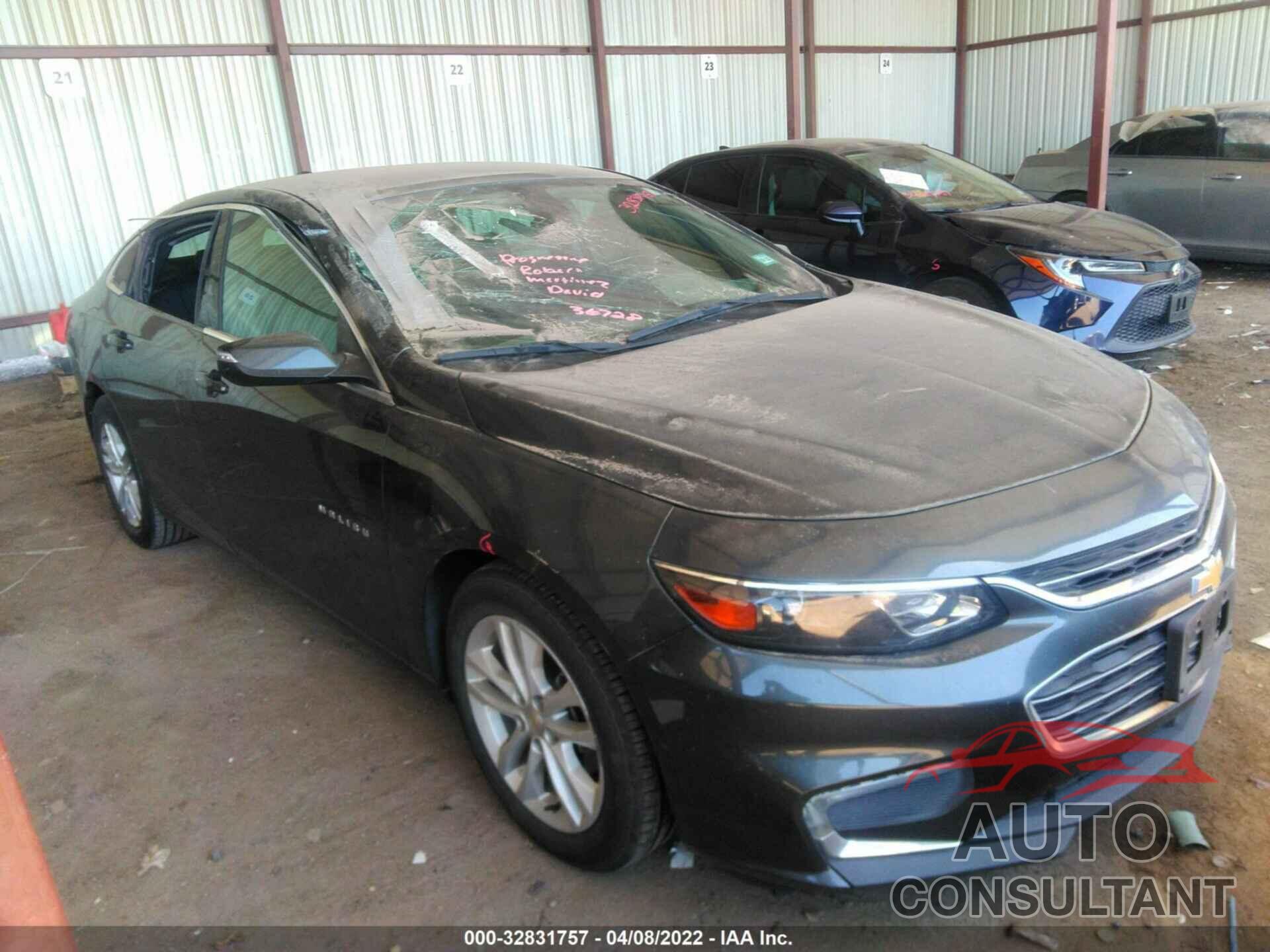 CHEVROLET MALIBU 2017 - 1G1ZE5ST7HF190927