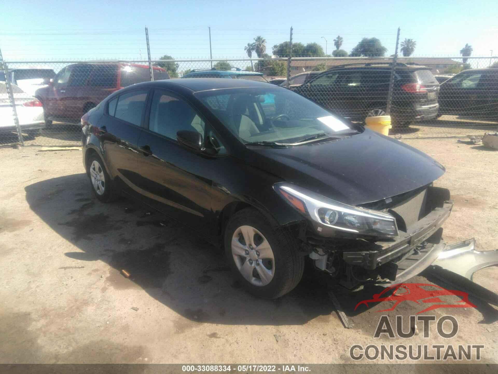 KIA FORTE 2018 - 3KPFL4A75JE182131