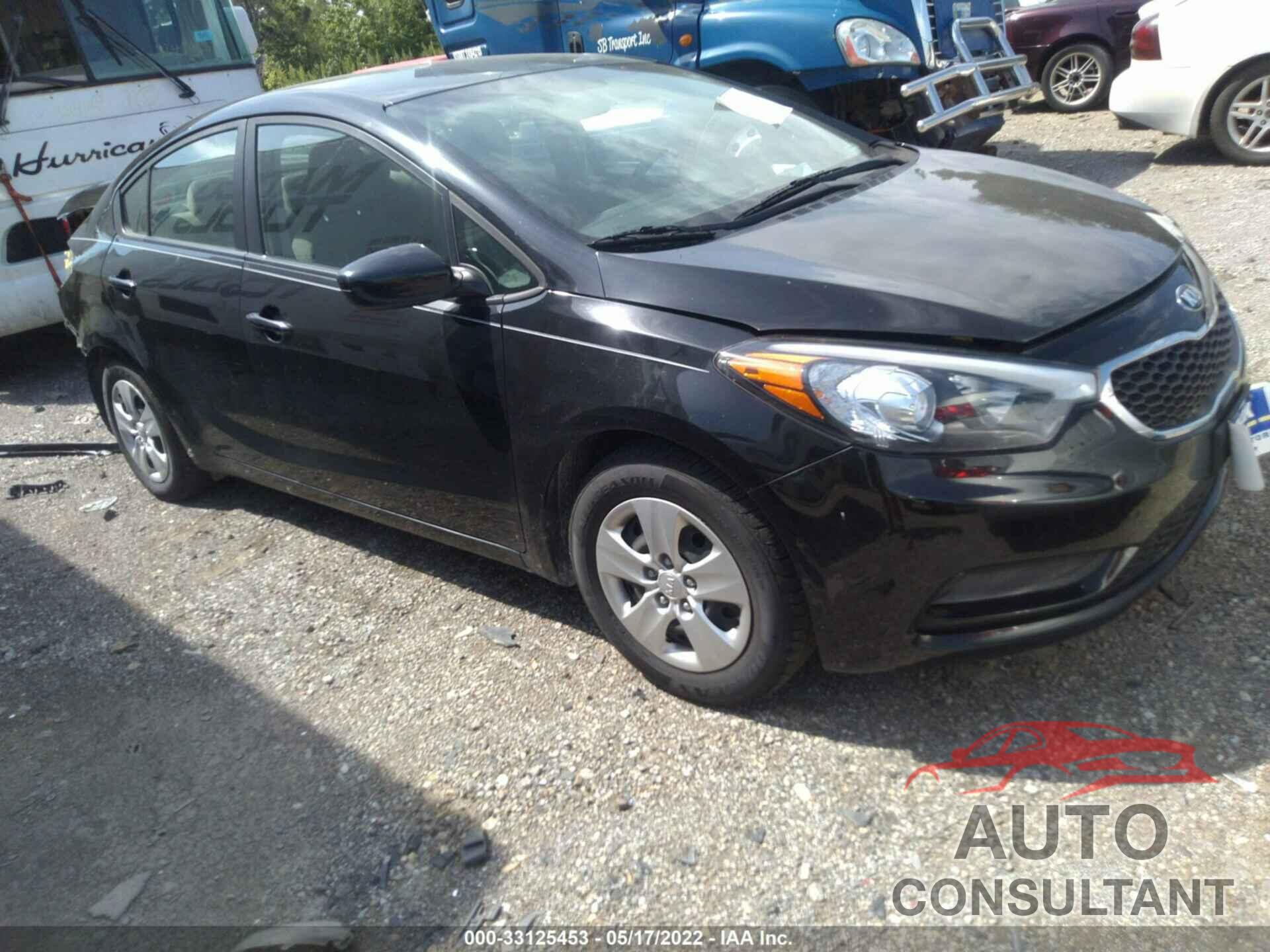 KIA FORTE 2016 - KNAFK4A67G5614195