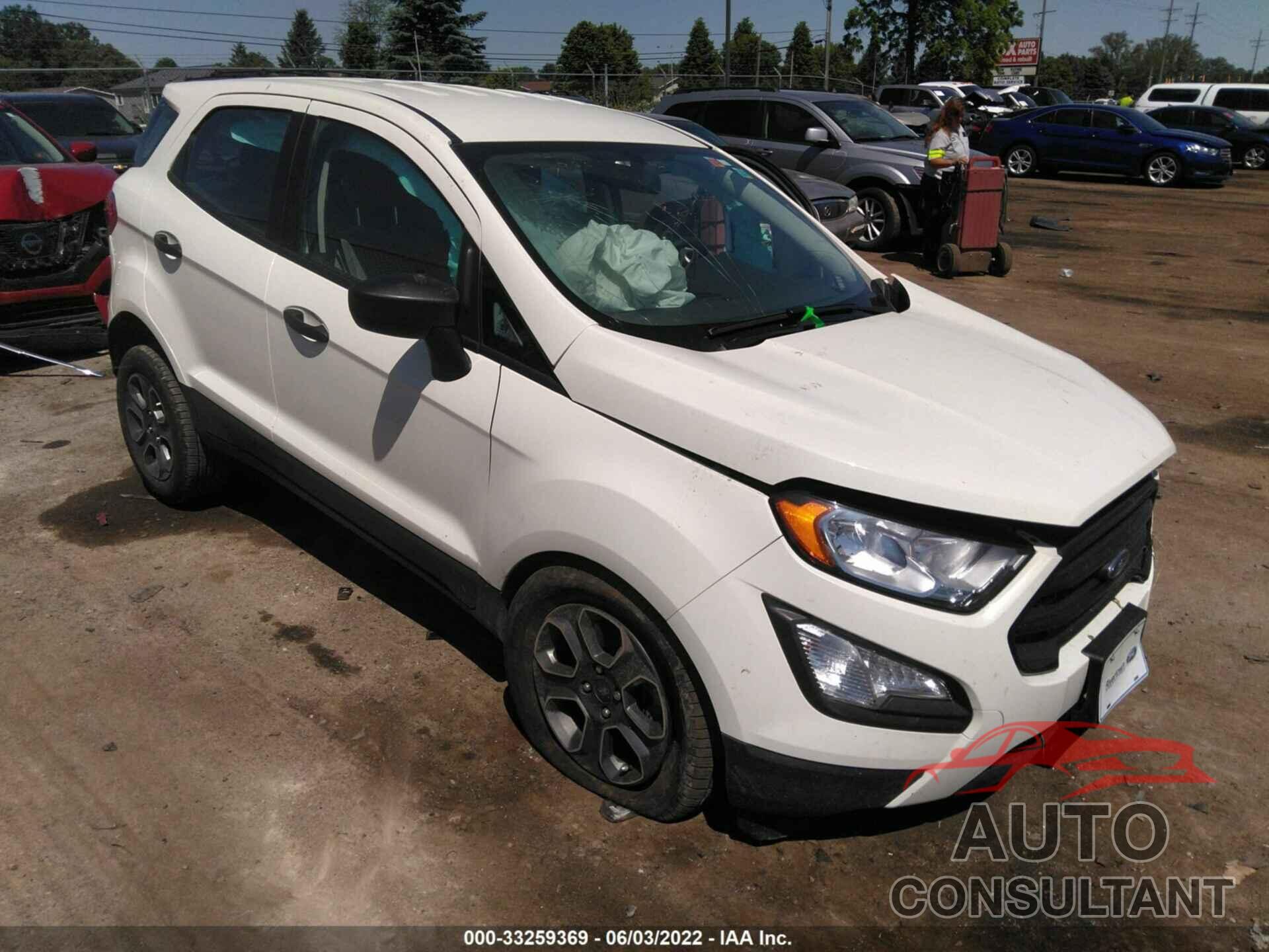 FORD ECOSPORT 2019 - MAJ3S2FE0KC289958