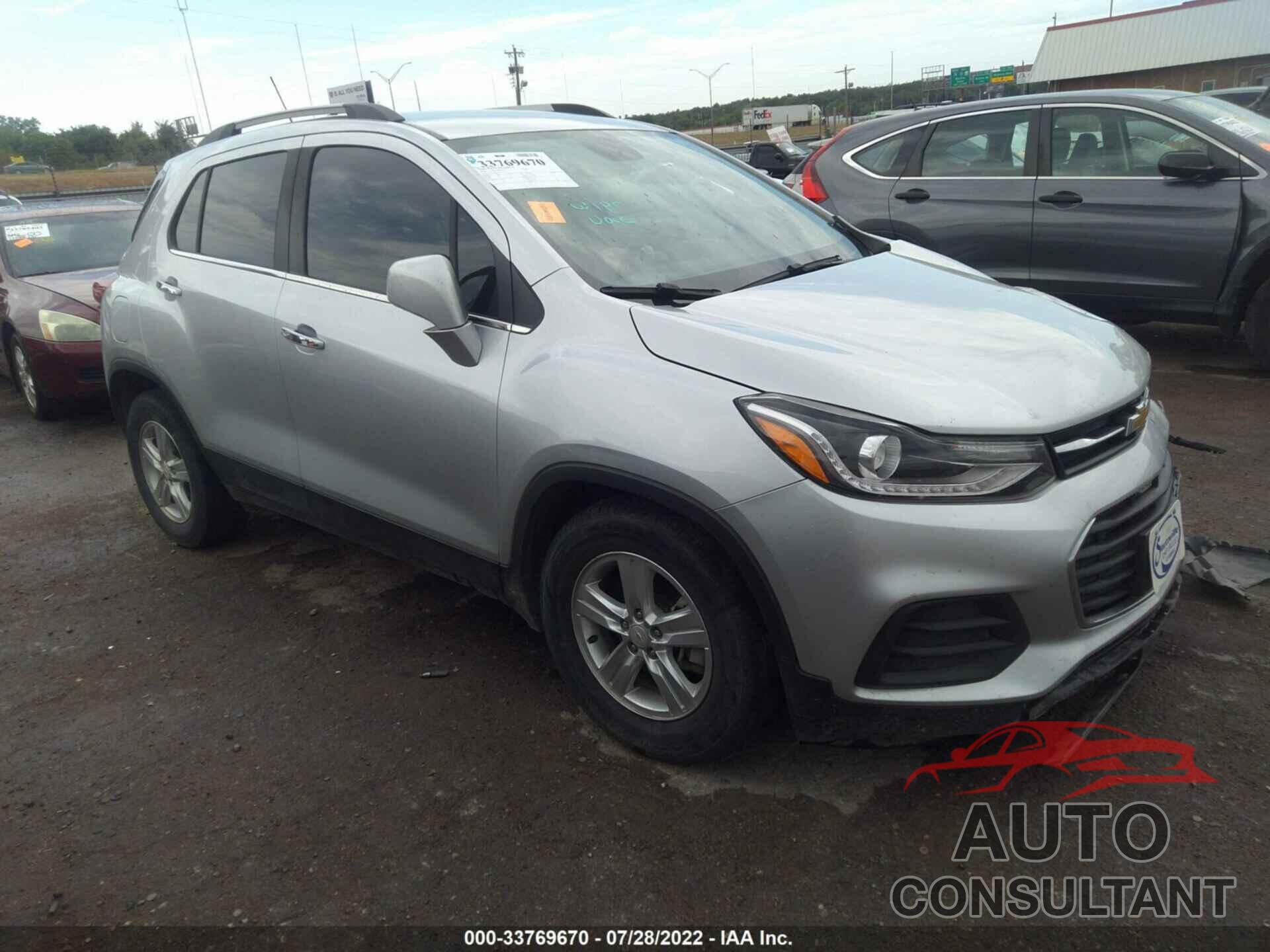 CHEVROLET TRAX 2018 - KL7CJLSBXJB507226