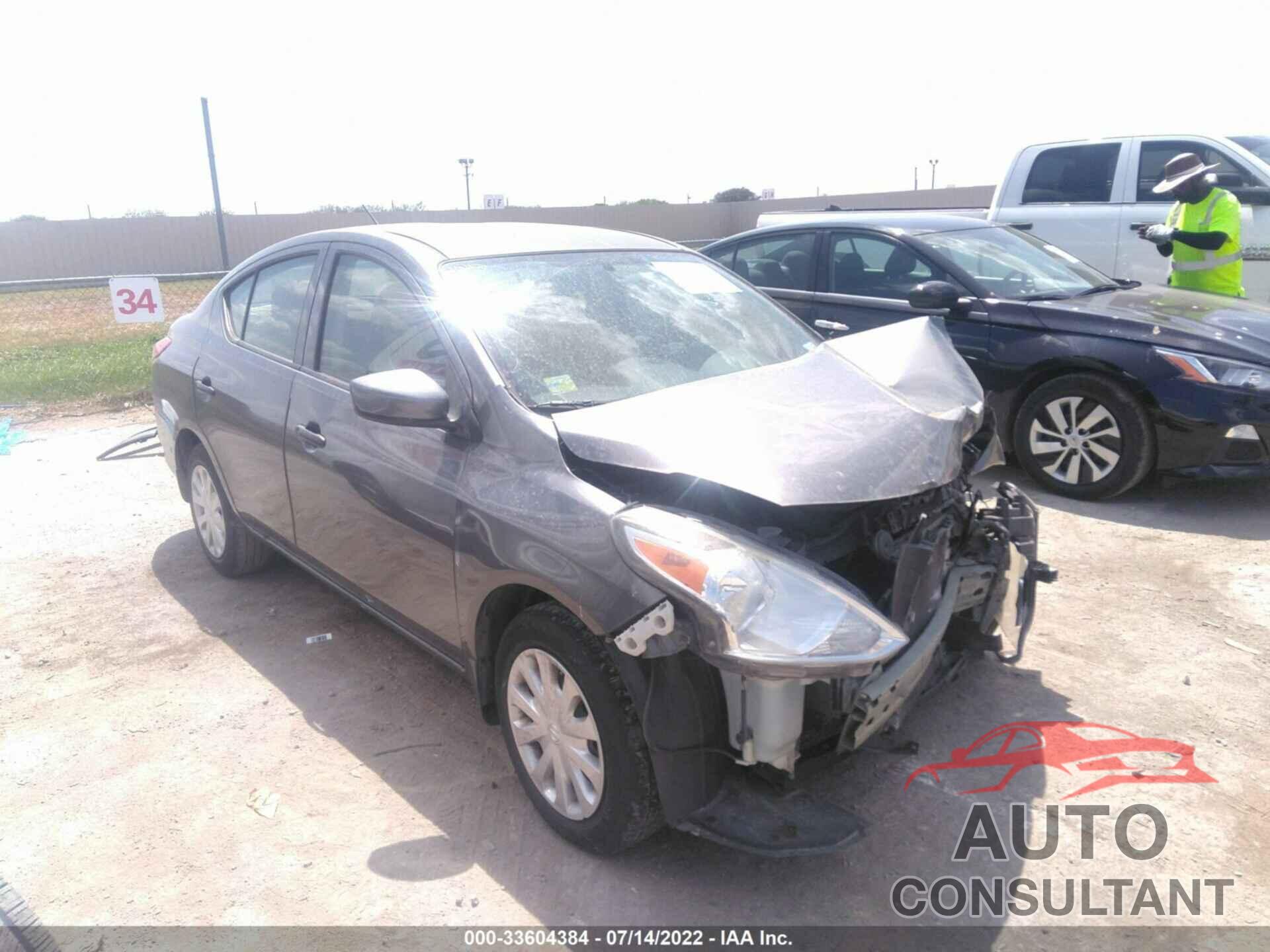 NISSAN VERSA 2016 - 3N1CN7AP5GL871334