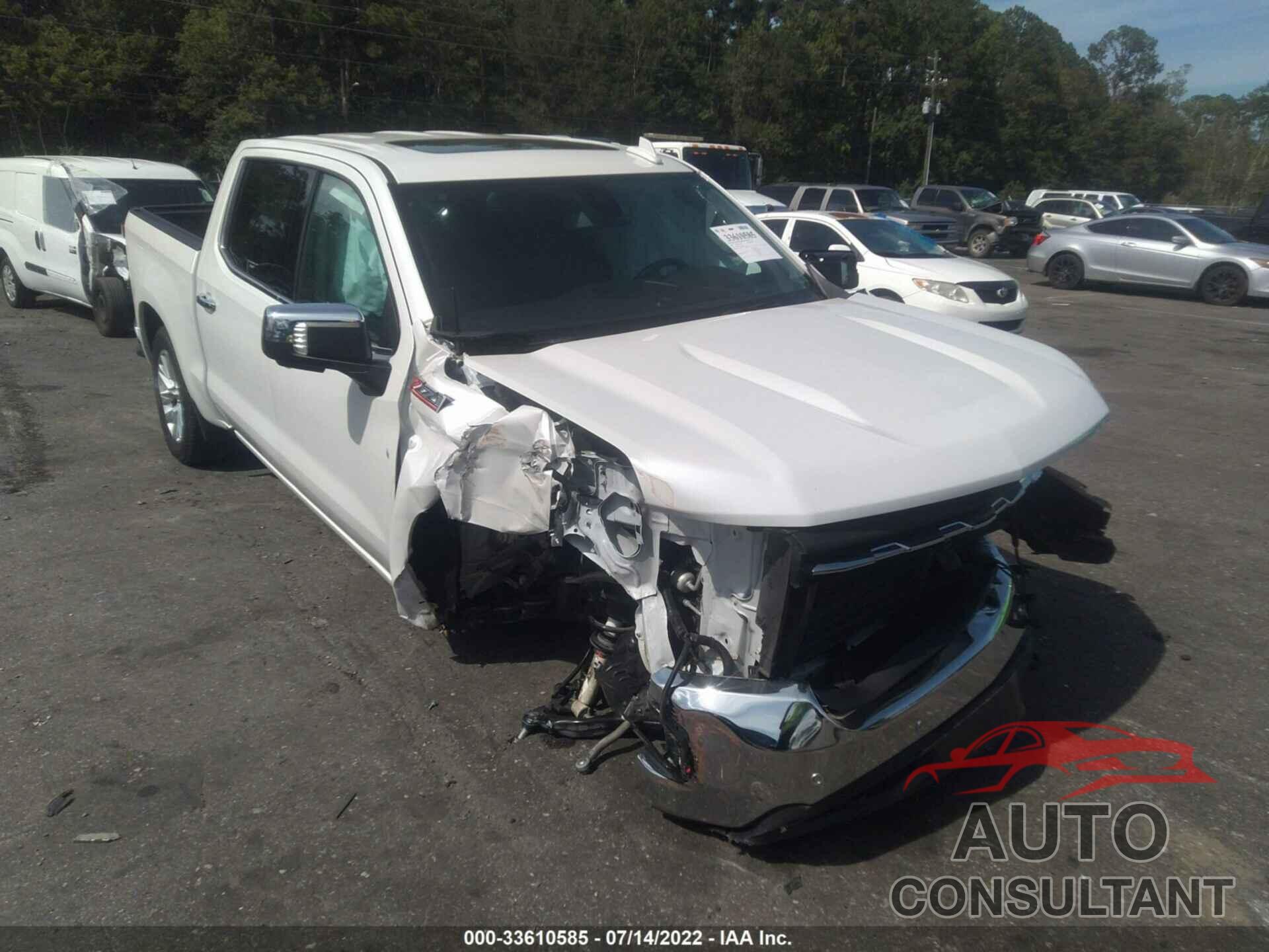 CHEVROLET SILVERADO 1500 2020 - 3GCUYGED5LG209555