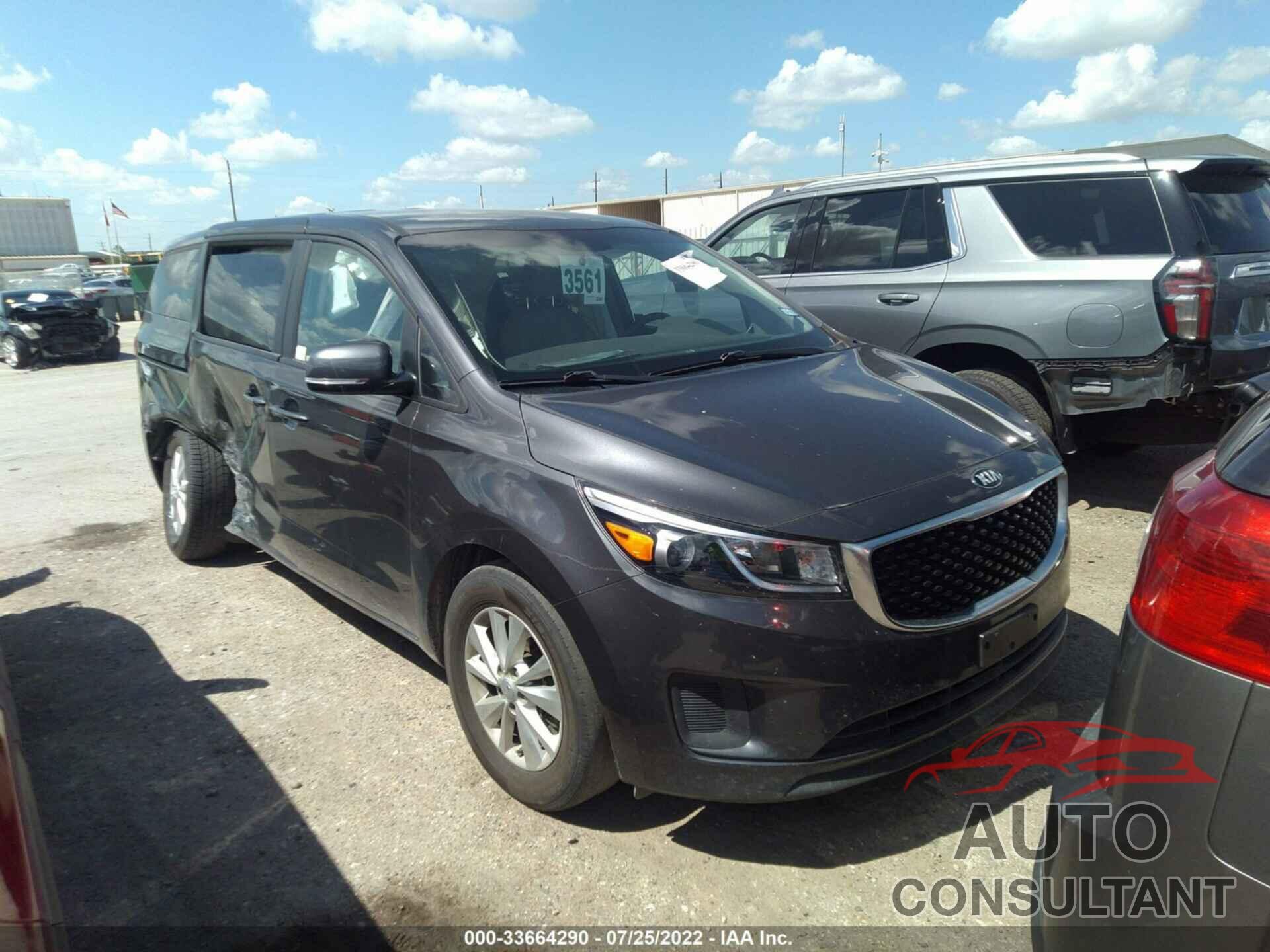 KIA SEDONA 2018 - KNDMB5C1XJ6403897