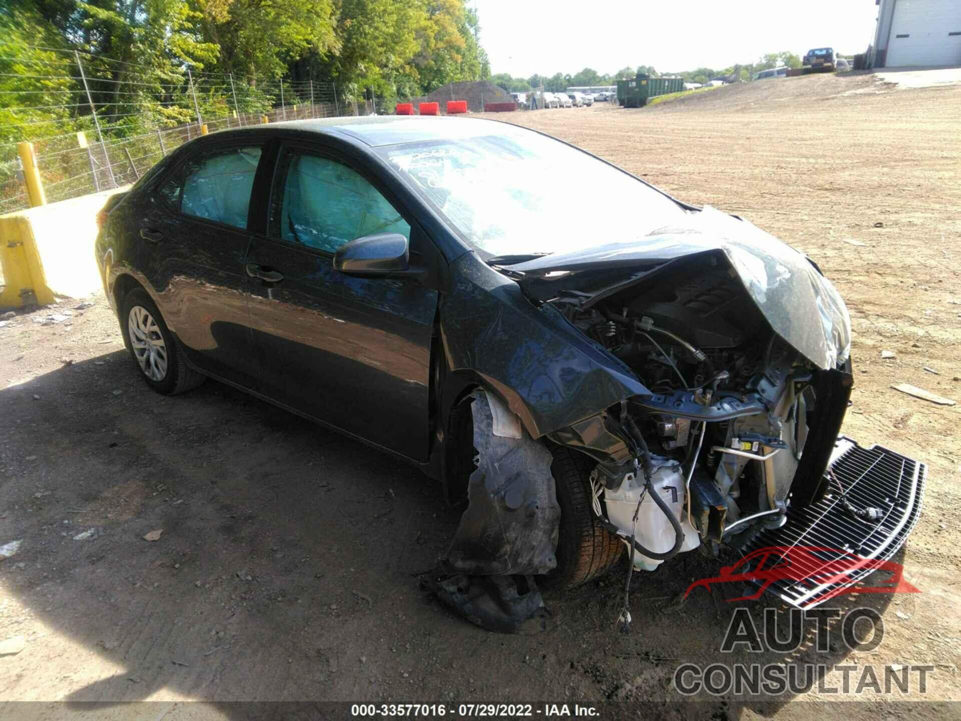 TOYOTA COROLLA 2019 - 2T1BURHE4KC184675
