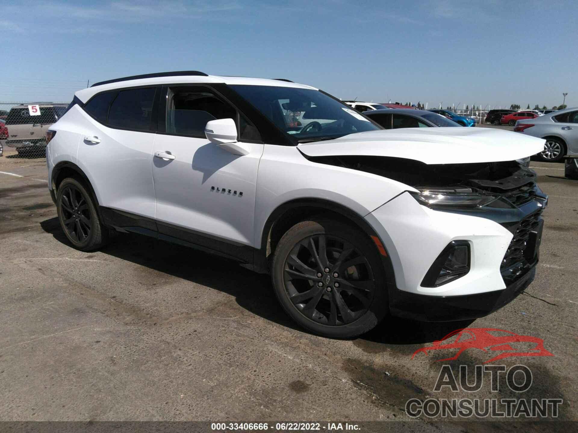 CHEVROLET BLAZER 2019 - 3GNKBJRS1KS678000