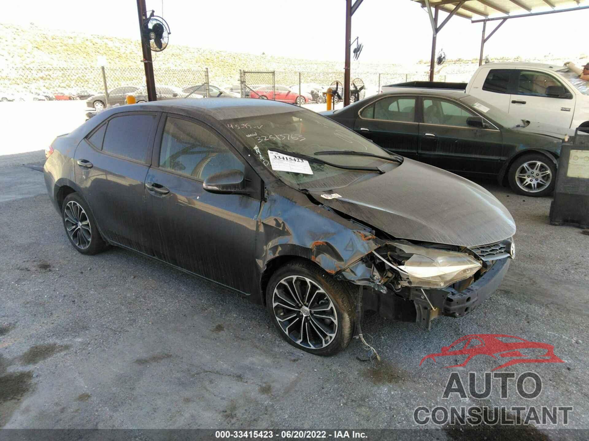 TOYOTA COROLLA 2016 - 5YFBURHE6GP464198