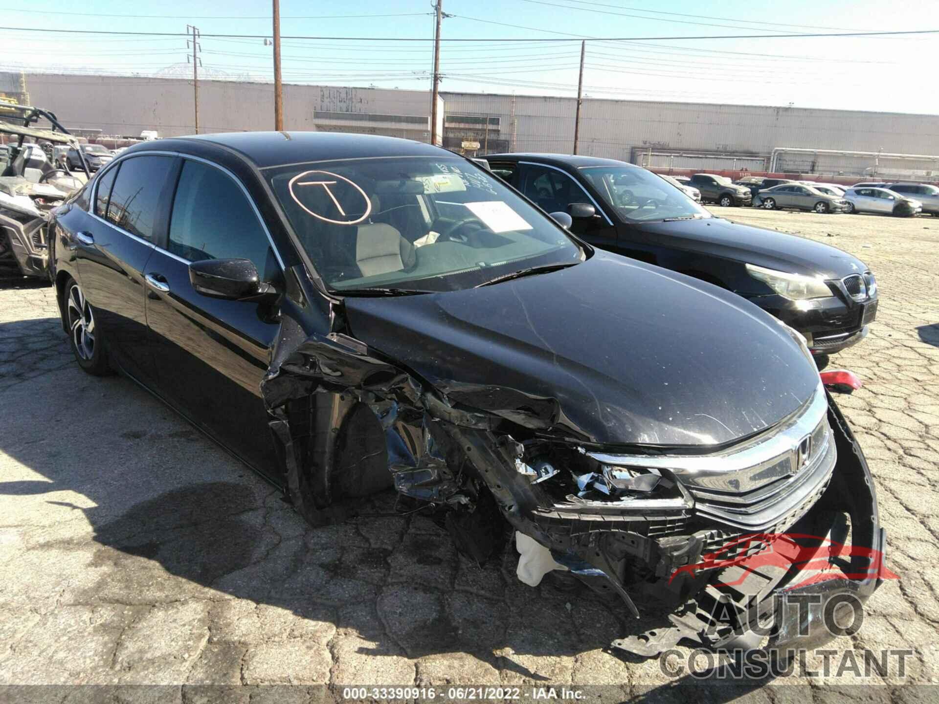 HONDA ACCORD SEDAN 2017 - 1HGCR2F33HA041407