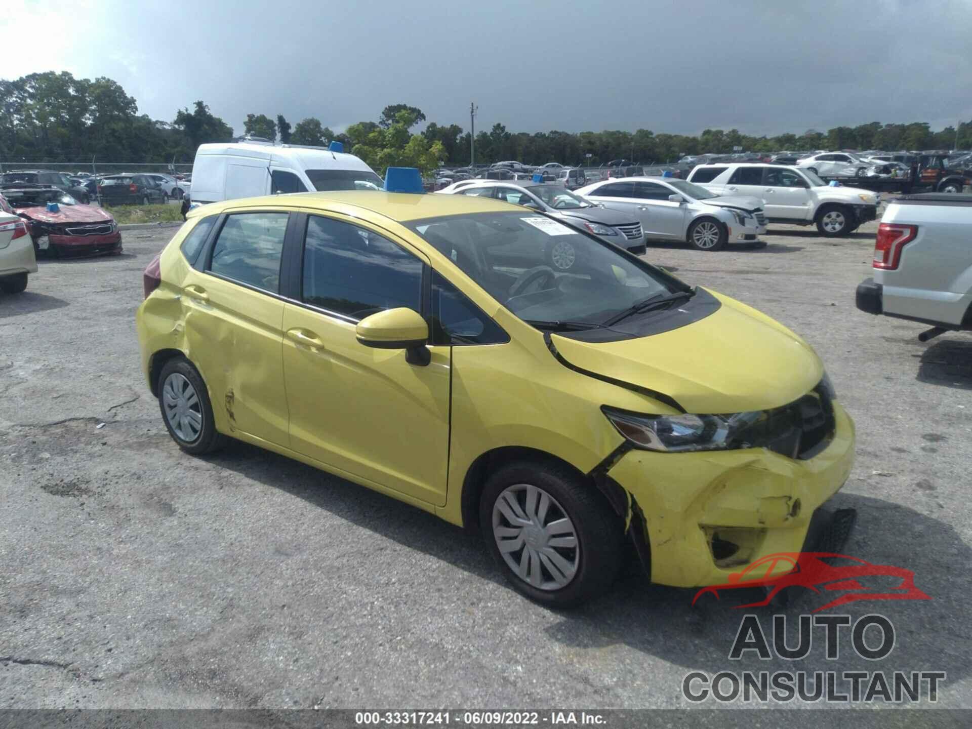 HONDA FIT 2016 - JHMGK5H59GX038722