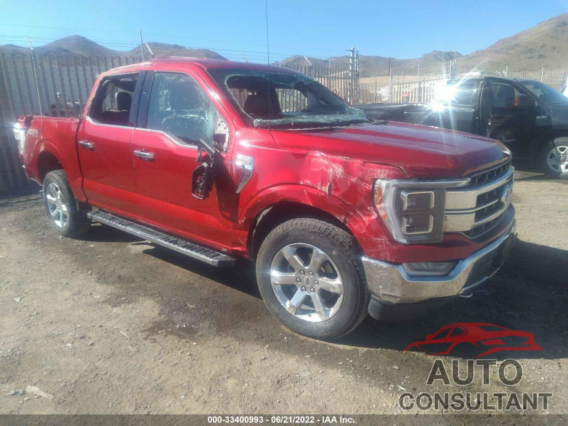 FORD F-150 2021 - 1FTFW1E80MFA71067