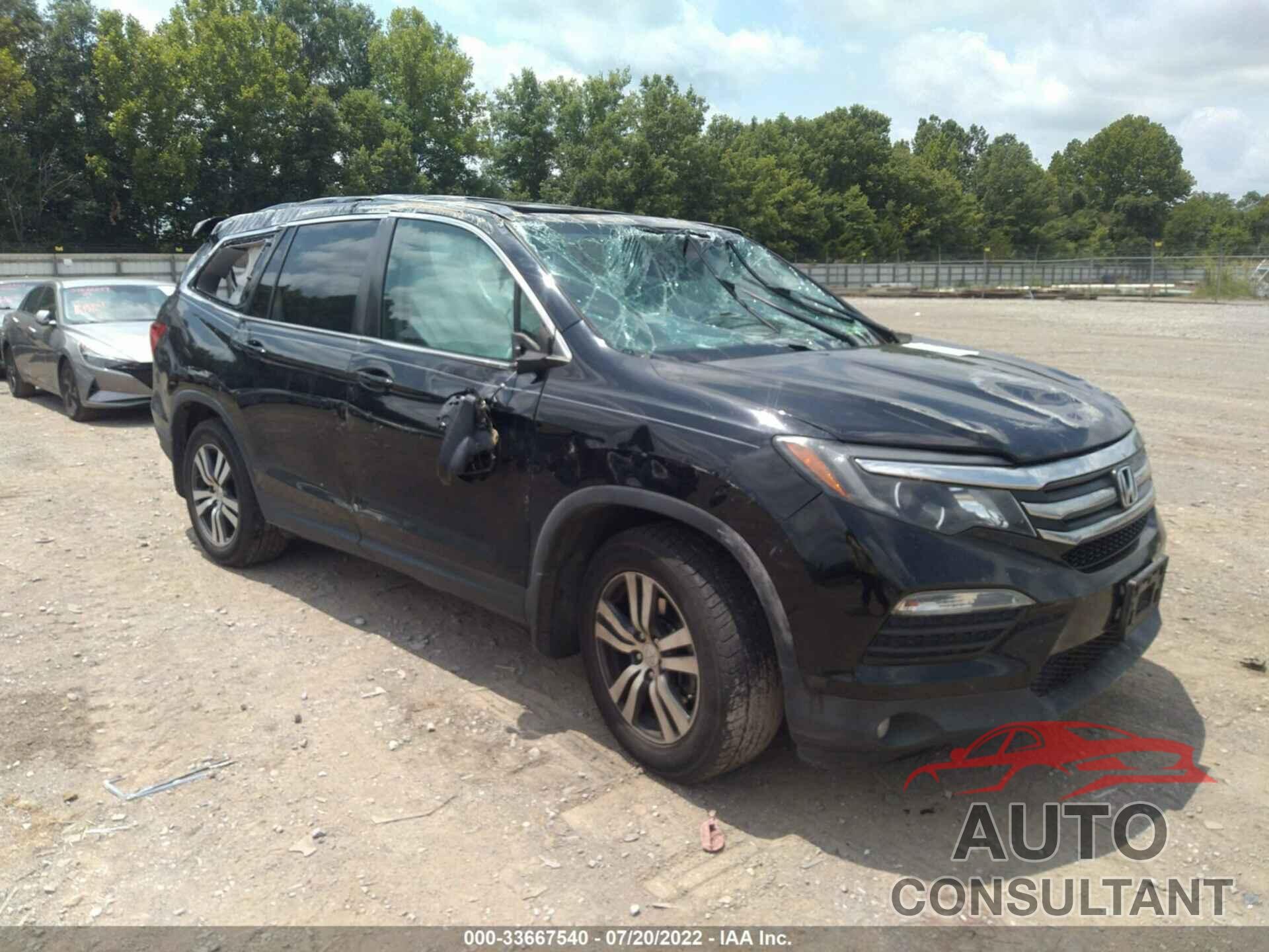 HONDA PILOT 2016 - 5FNYF5H56GB050170