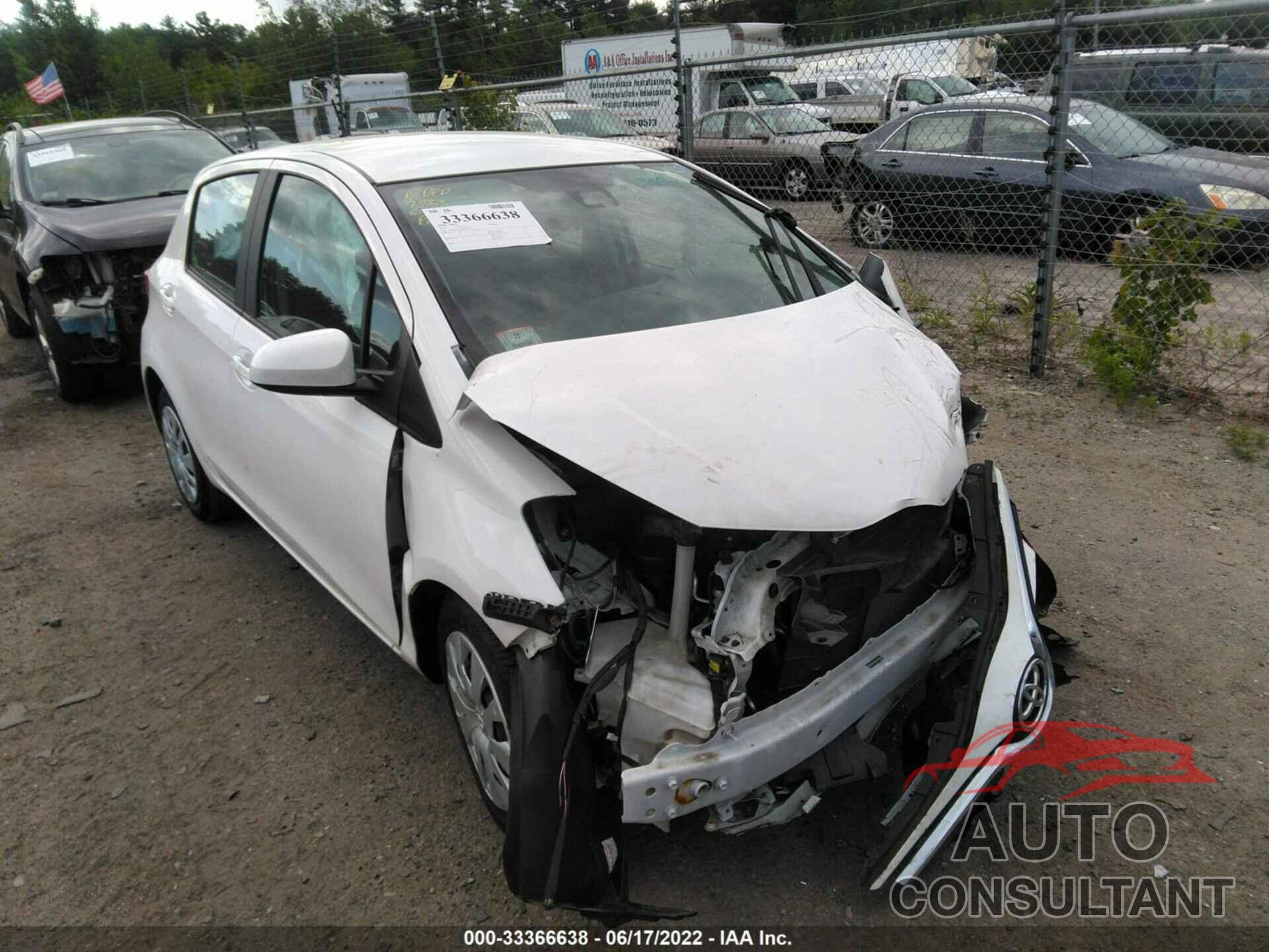 TOYOTA YARIS 2017 - VNKKTUD30HA078853