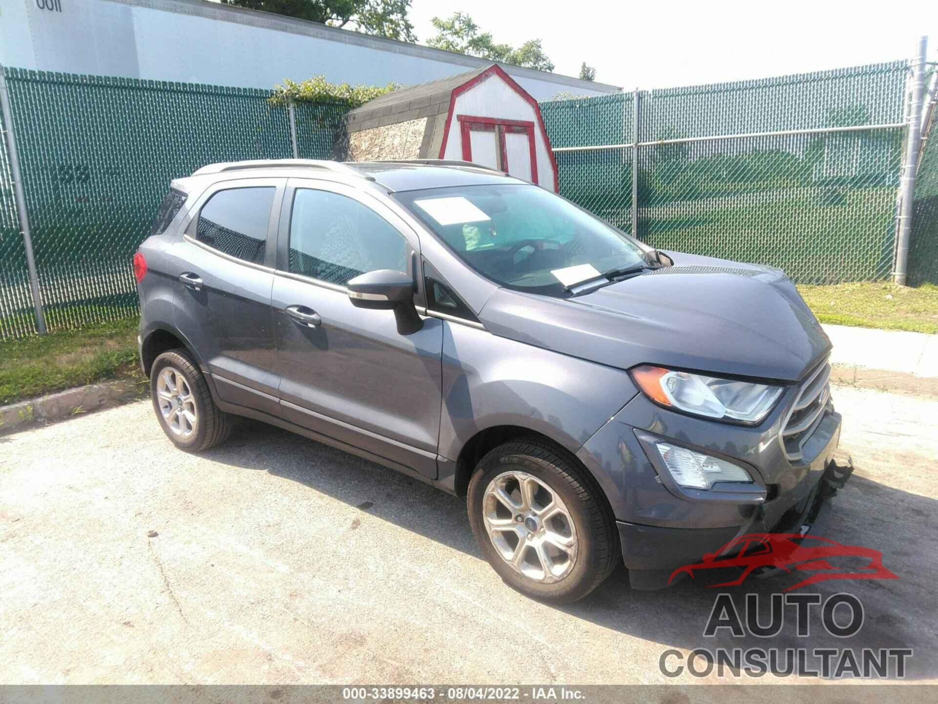 FORD ECOSPORT 2018 - MAJ6P1UL5JC202399