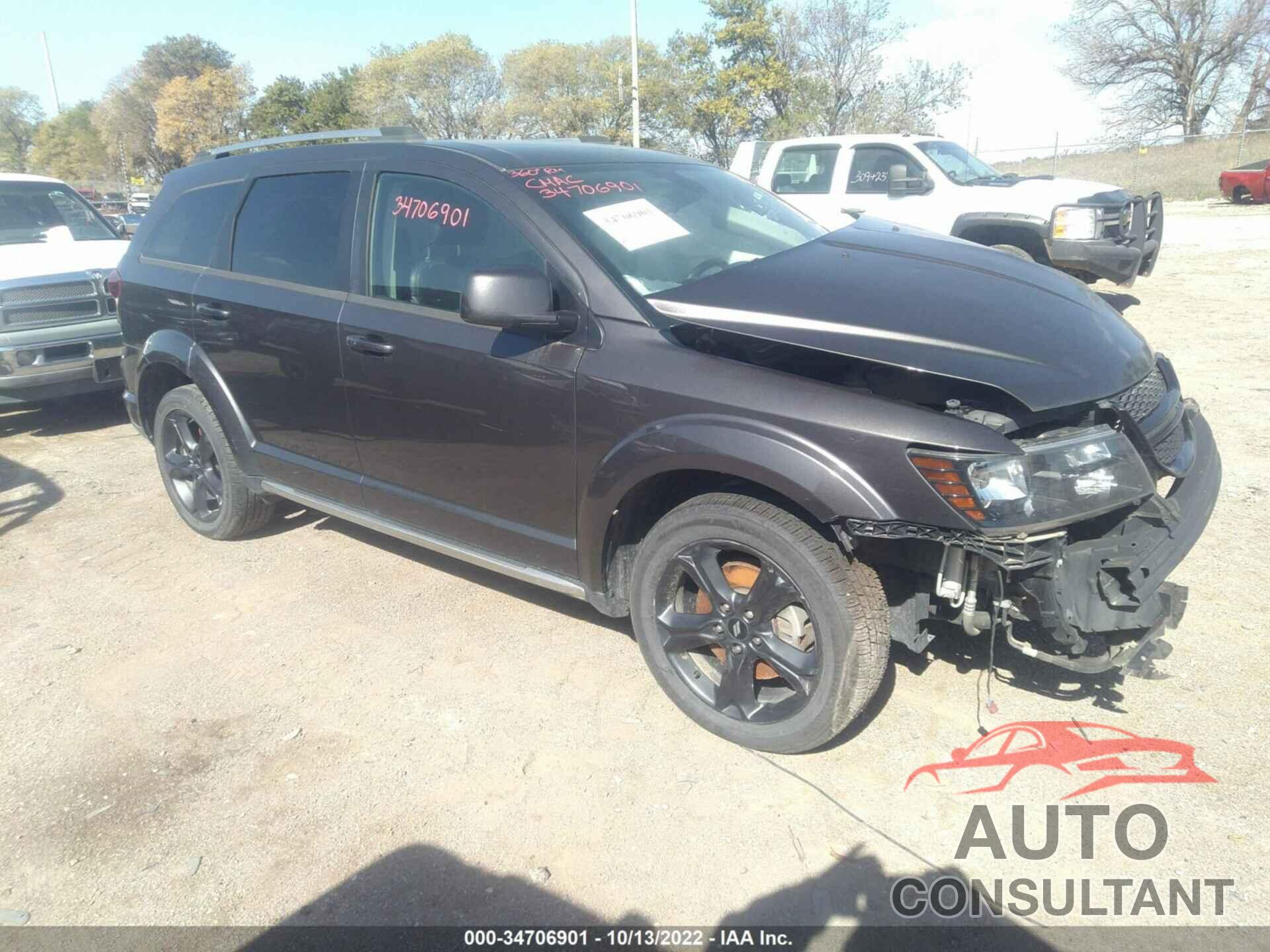 DODGE JOURNEY 2018 - 3C4PDDGG7JT465389