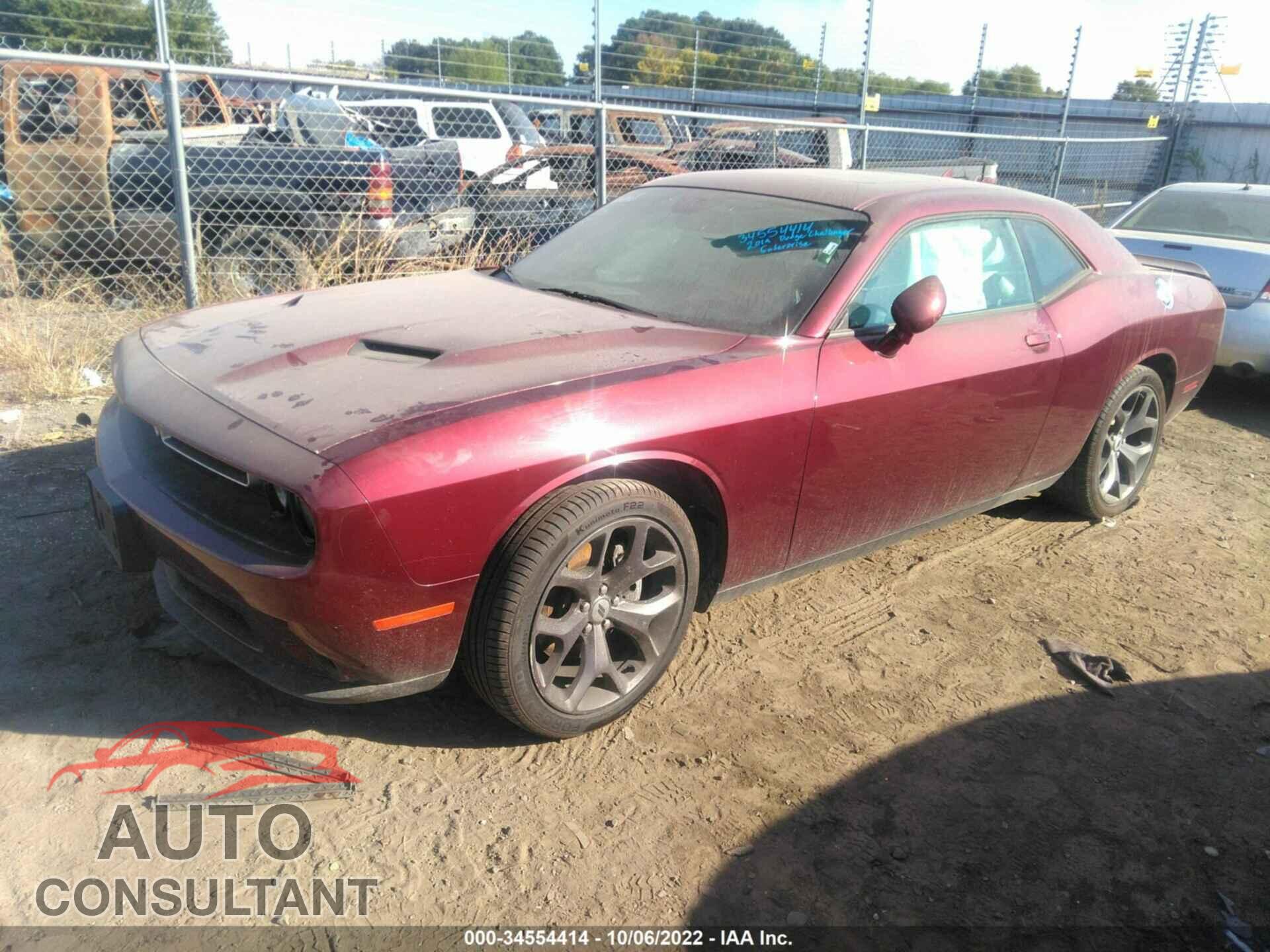 DODGE CHALLENGER 2019 - 2C3CDZAG0KH751829