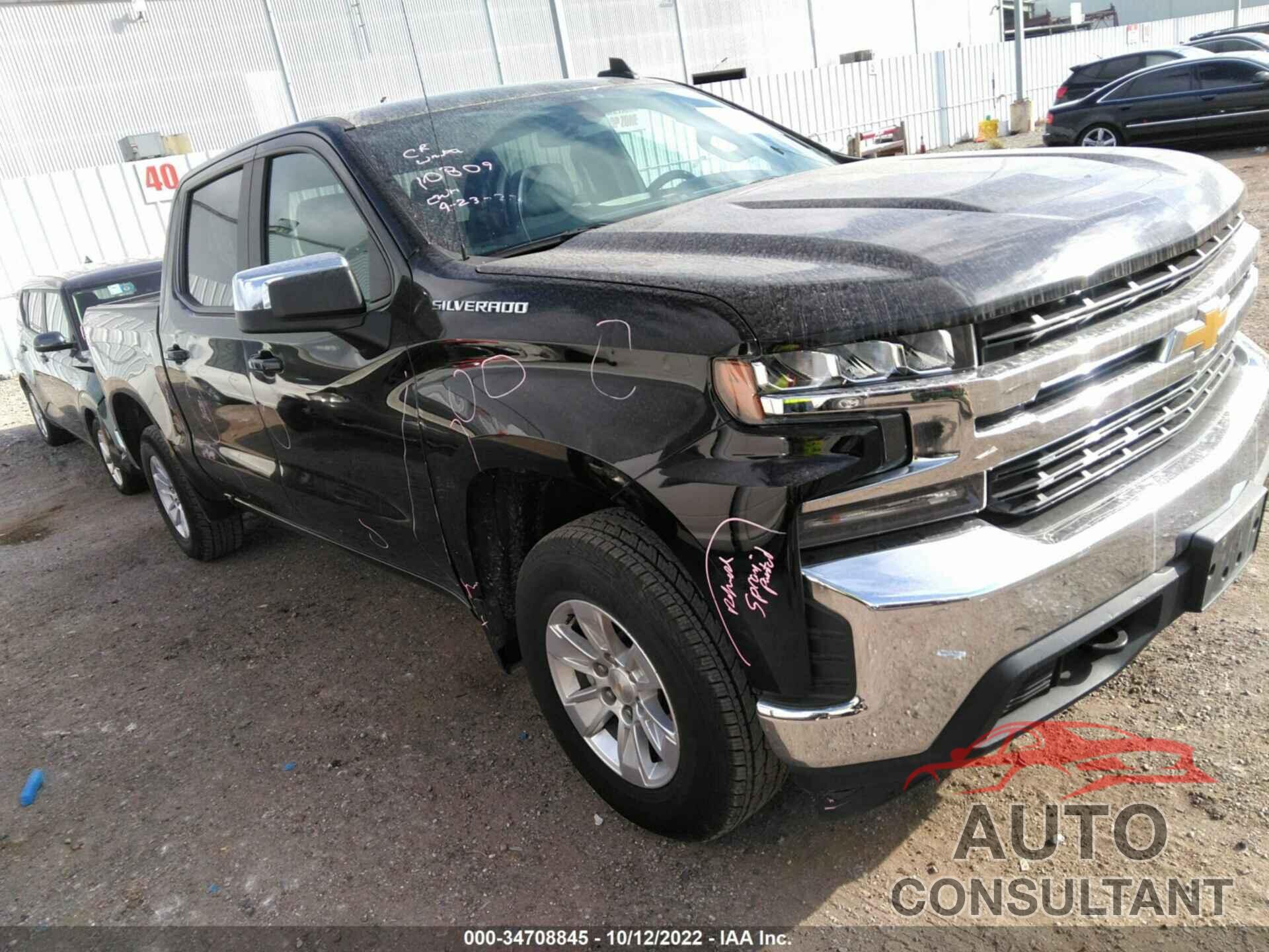CHEVROLET SILVERADO 1500 2020 - 3GCUYDED5LG282715