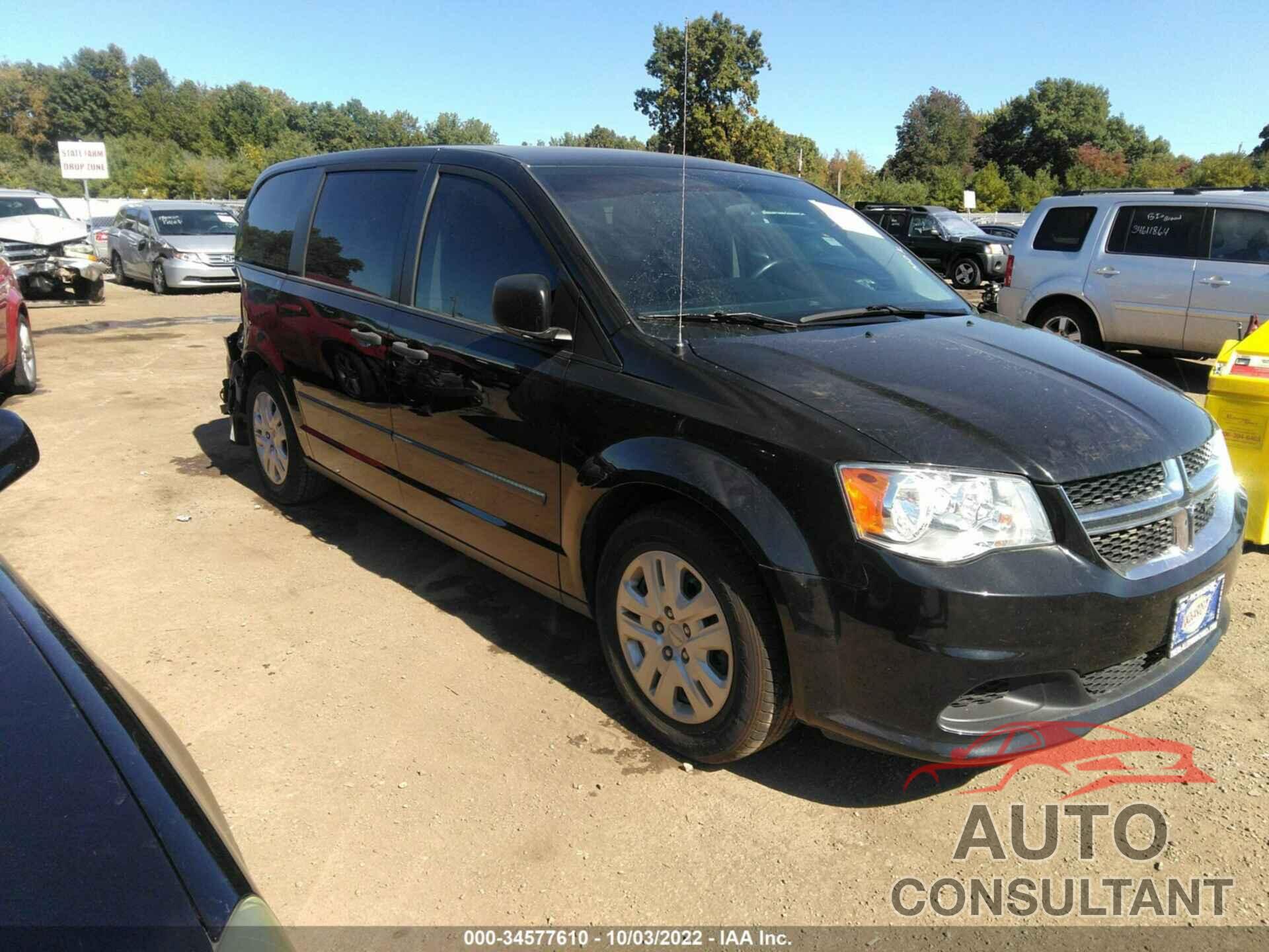 DODGE GRAND CARAVAN 2016 - 2C4RDGBG0GR169613