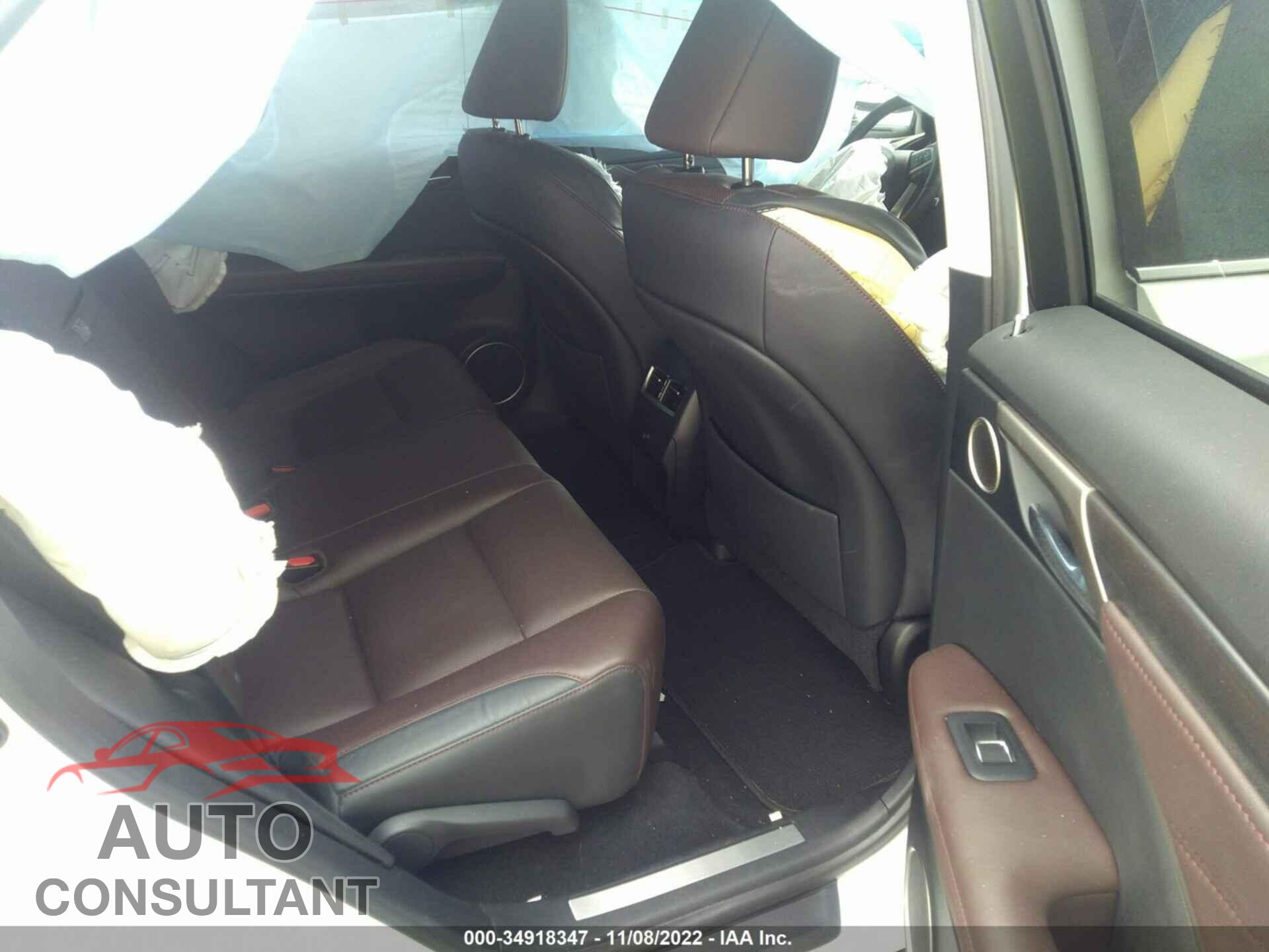 LEXUS RX 2017 - 2T2ZZMCA2HC082934