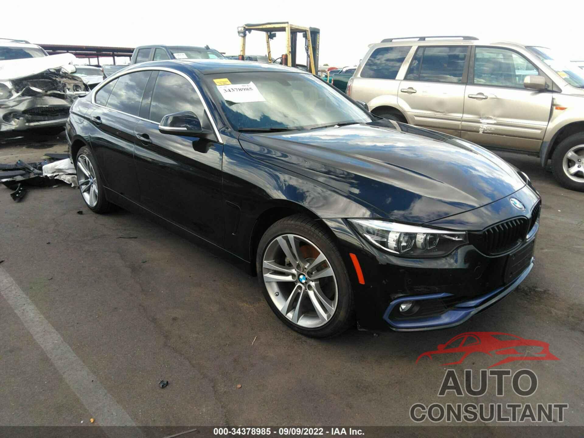 BMW 4 SERIES 2018 - WBA4J3C5XJBG96721