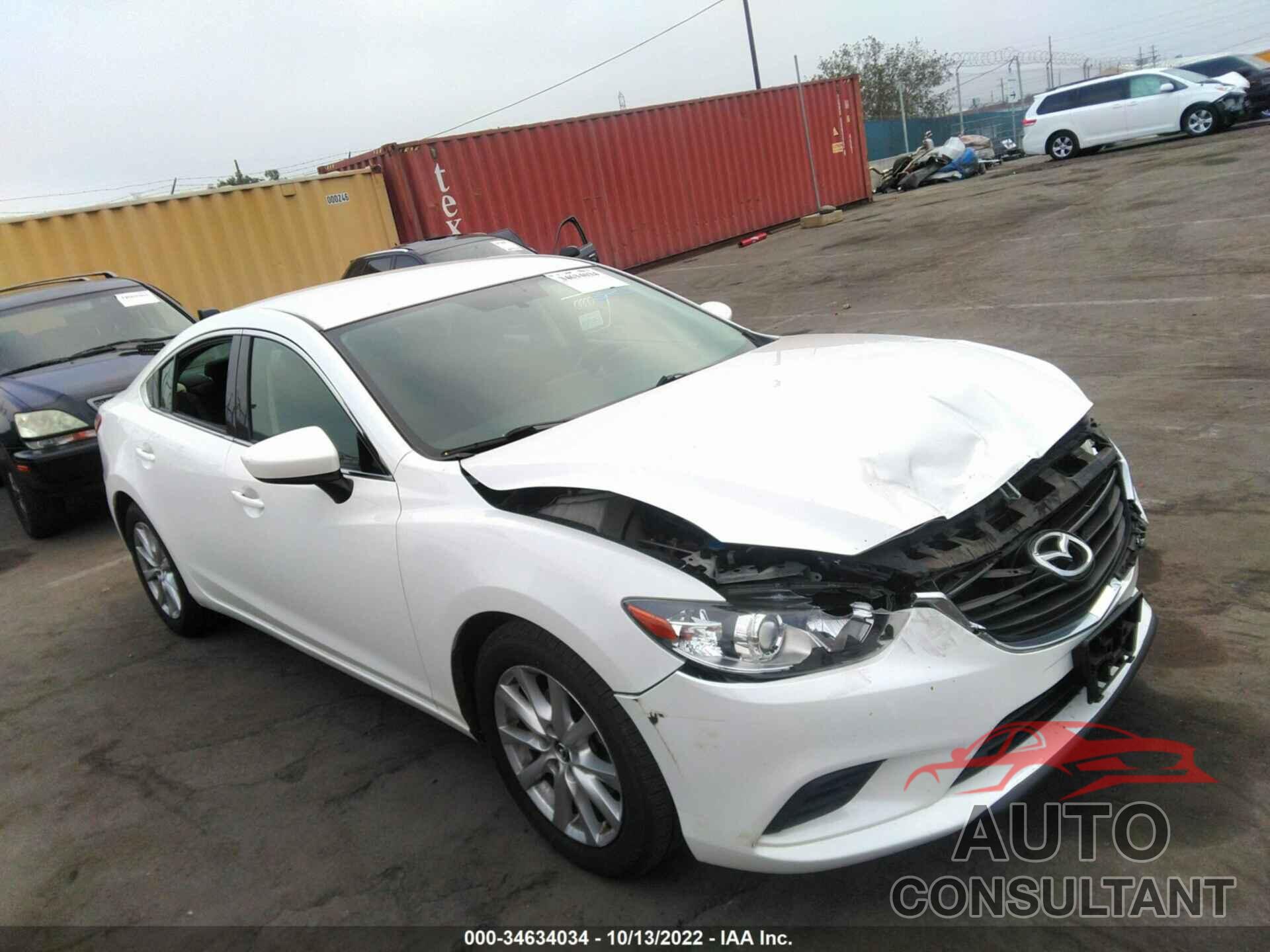 MAZDA MAZDA6 2016 - JM1GJ1U53G1443335