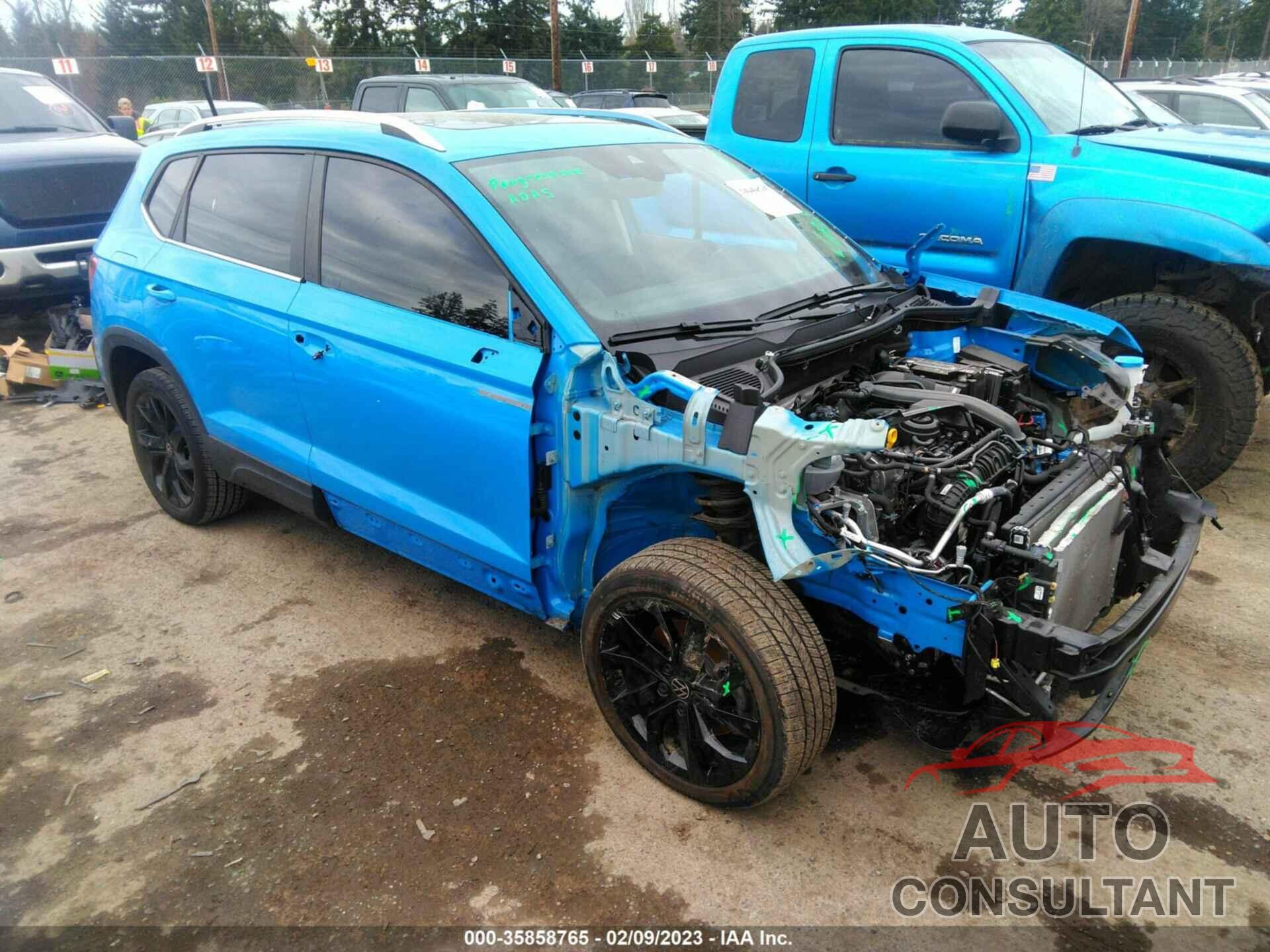 VOLKSWAGEN TAOS 2022 - 3VV1X7B26NM001960
