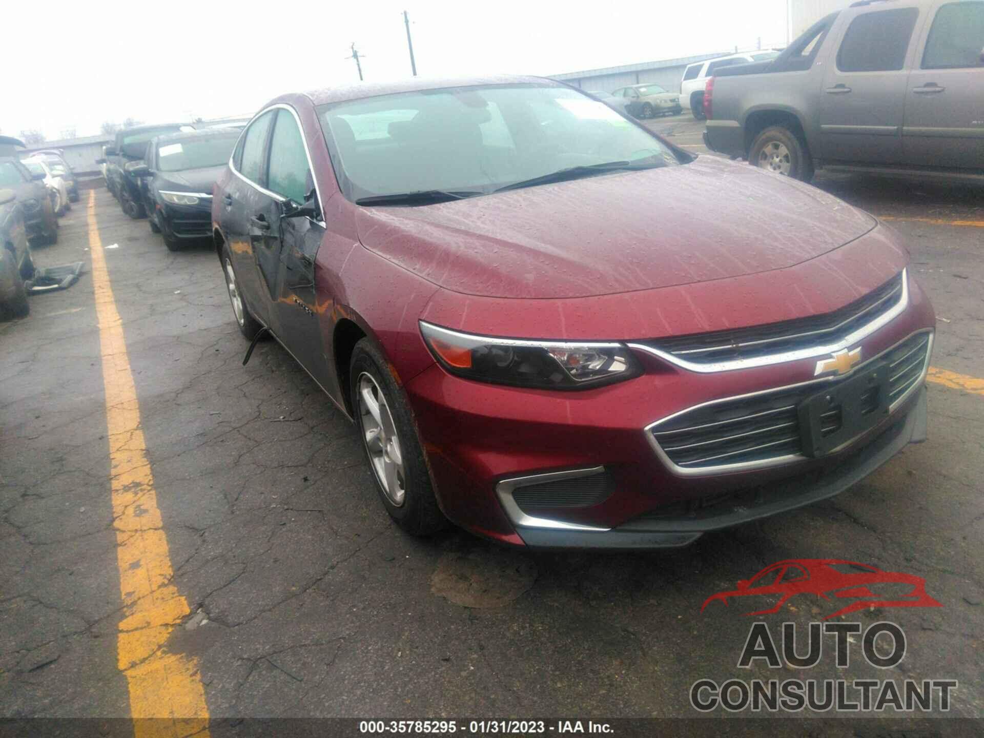 CHEVROLET MALIBU 2016 - 1G1ZB5ST3GF264772