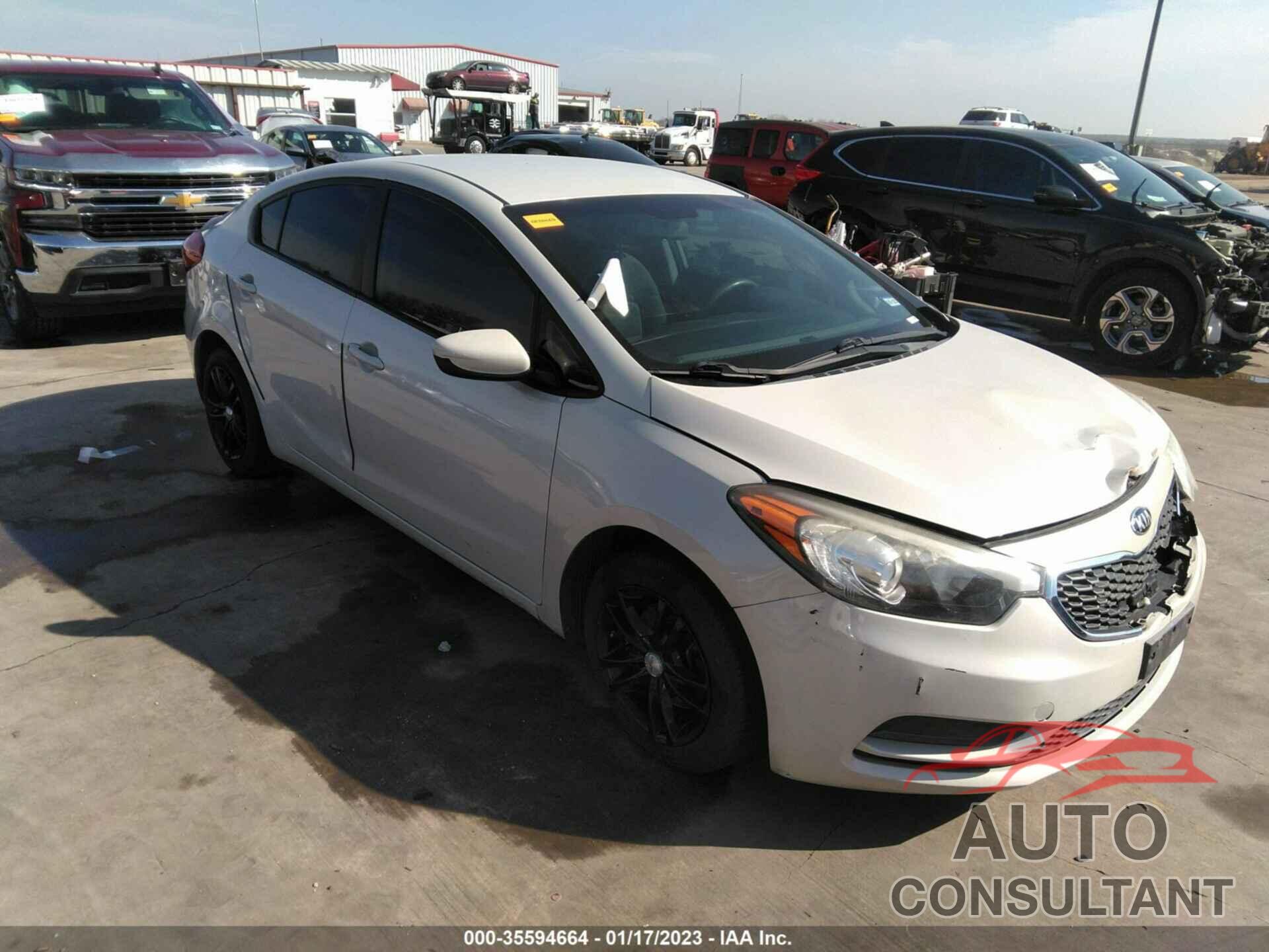 KIA FORTE 2015 - KNAFK4A66F5411068