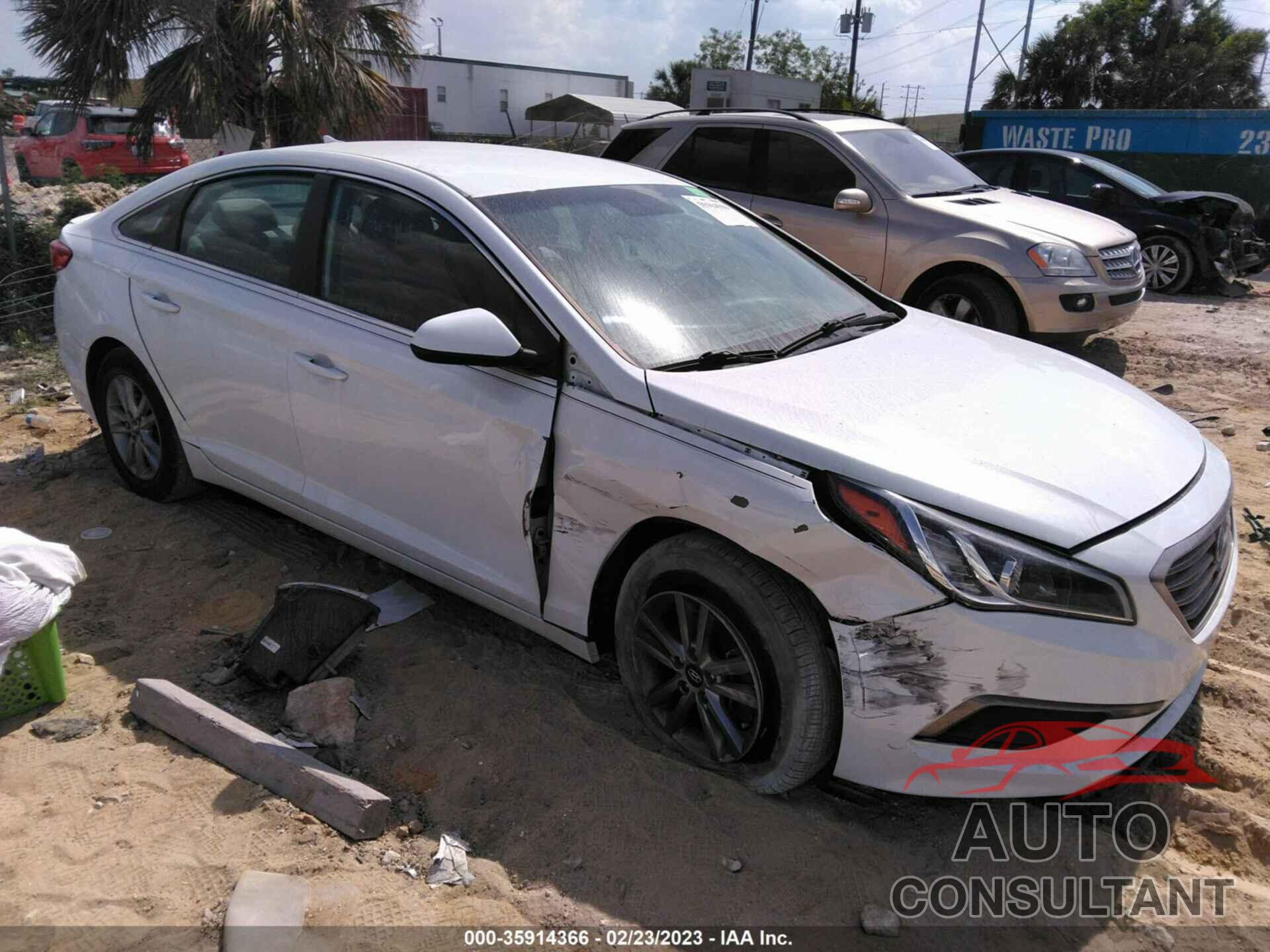 HYUNDAI SONATA 2016 - 5NPE24AF2GH295626