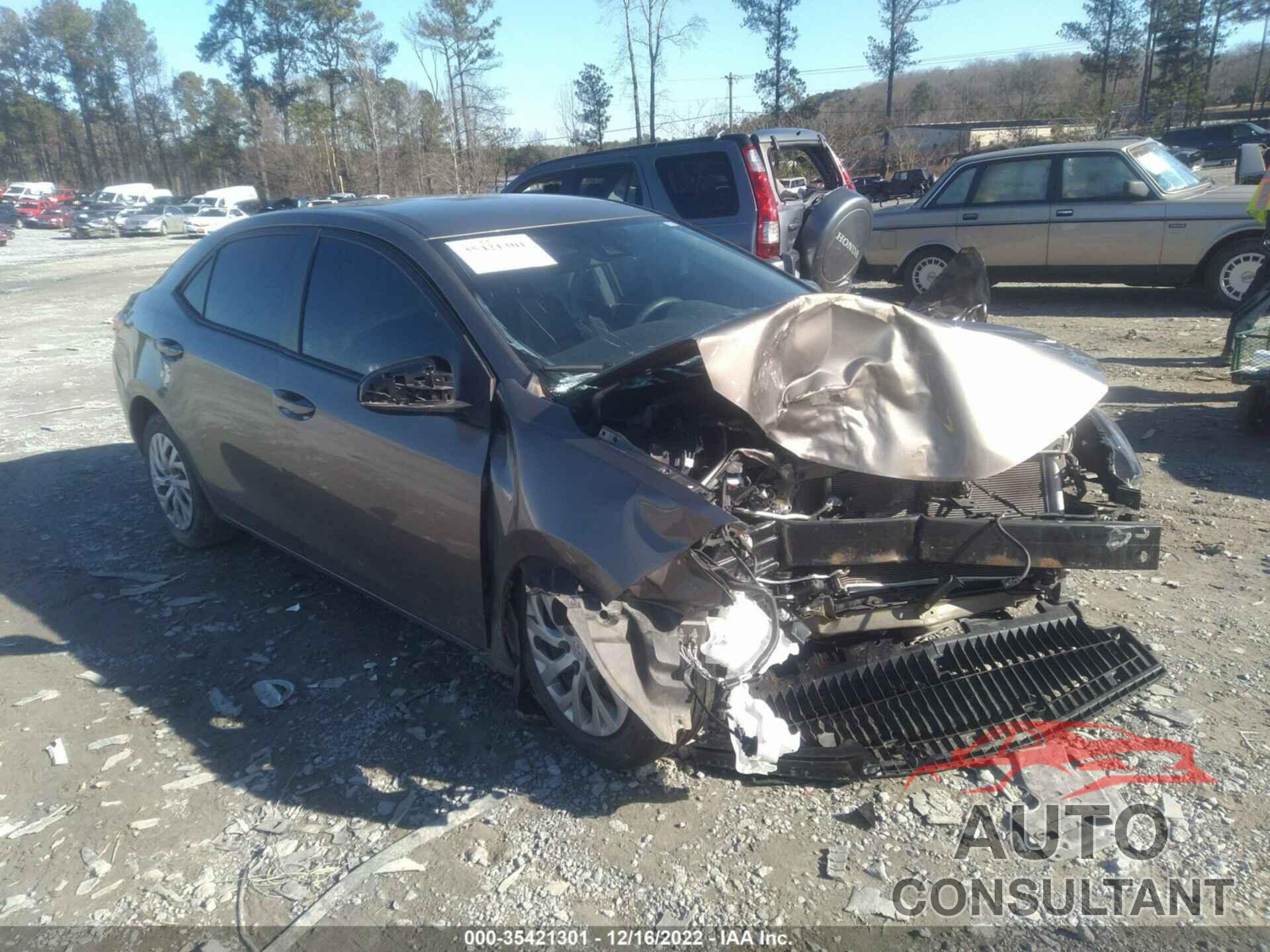 TOYOTA COROLLA 2017 - 2T1BURHE3HC957998