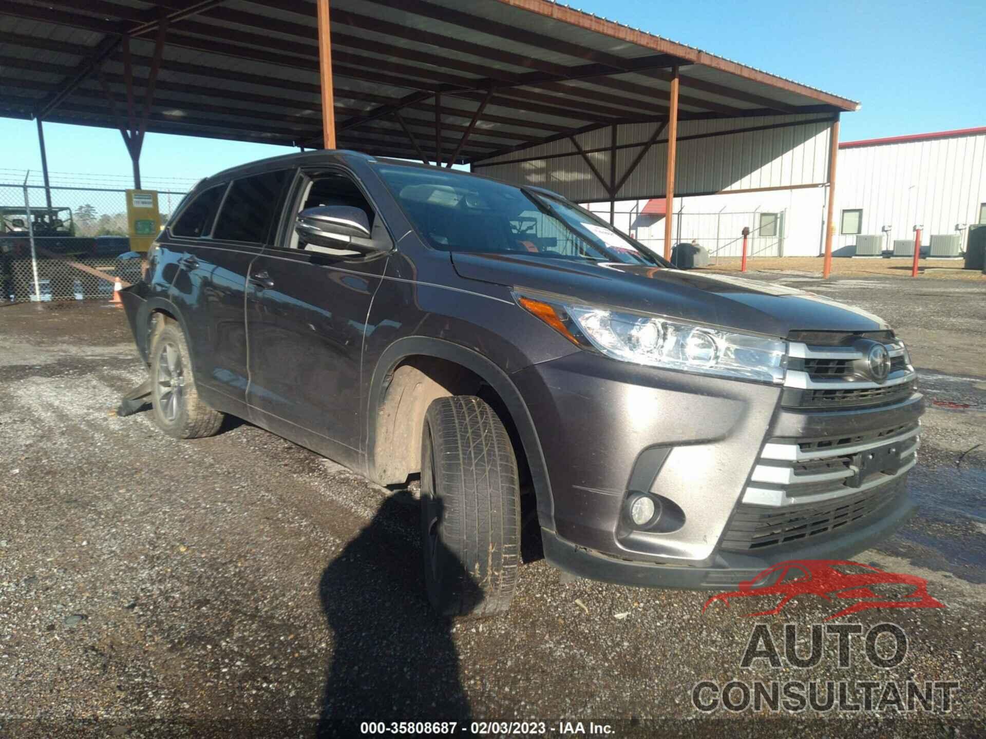 TOYOTA HIGHLANDER 2017 - 5TDKZRFH9HS199865