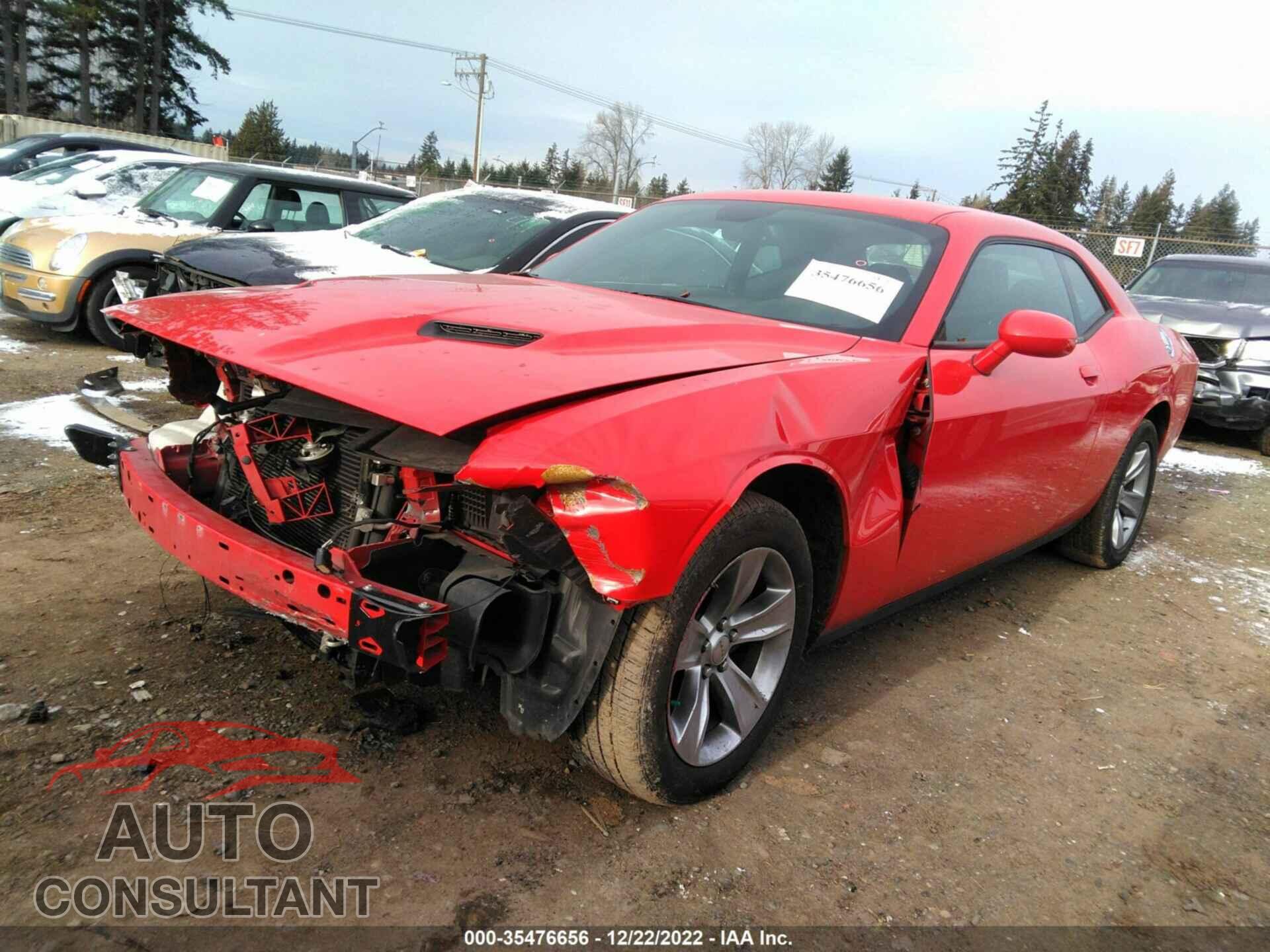 DODGE CHALLENGER 2016 - 2C3CDZAG7GH256373
