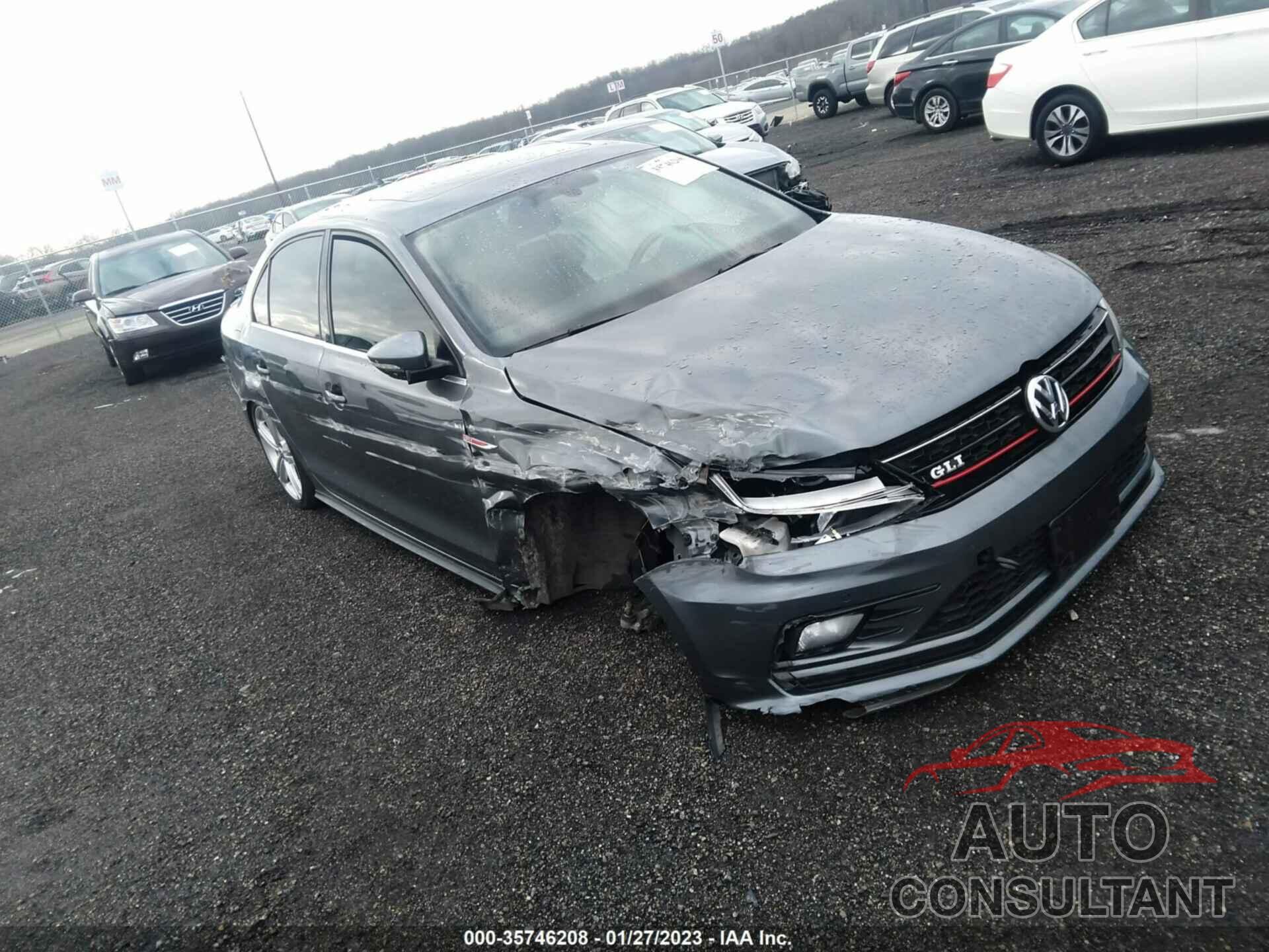 VOLKSWAGEN JETTA 2017 - 3VW5T7AJ6HM280204