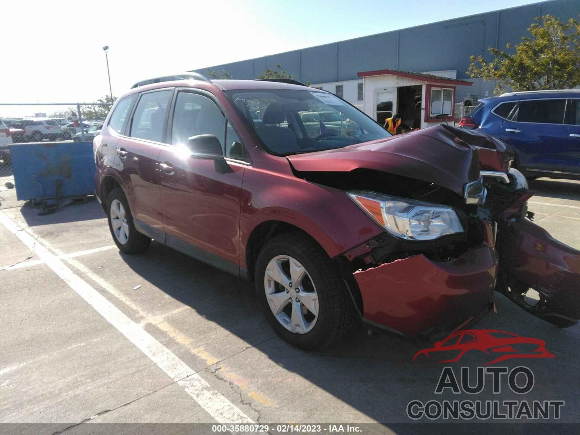 SUBARU FORESTER 2015 - JF2SJABC0FH556419