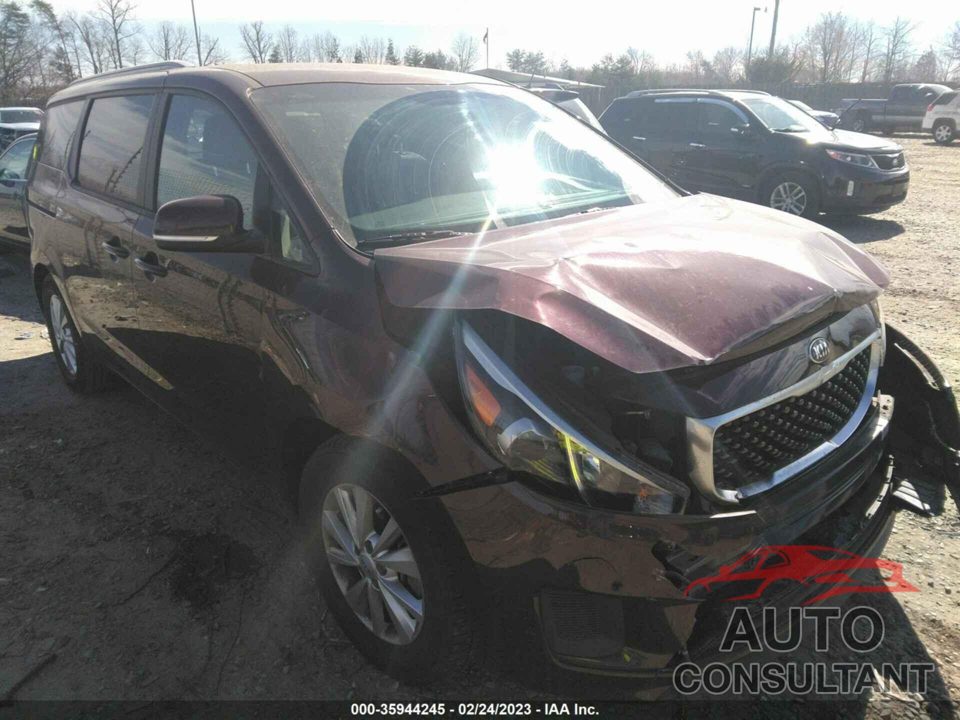 KIA SEDONA 2017 - KNDMB5C16H6336256